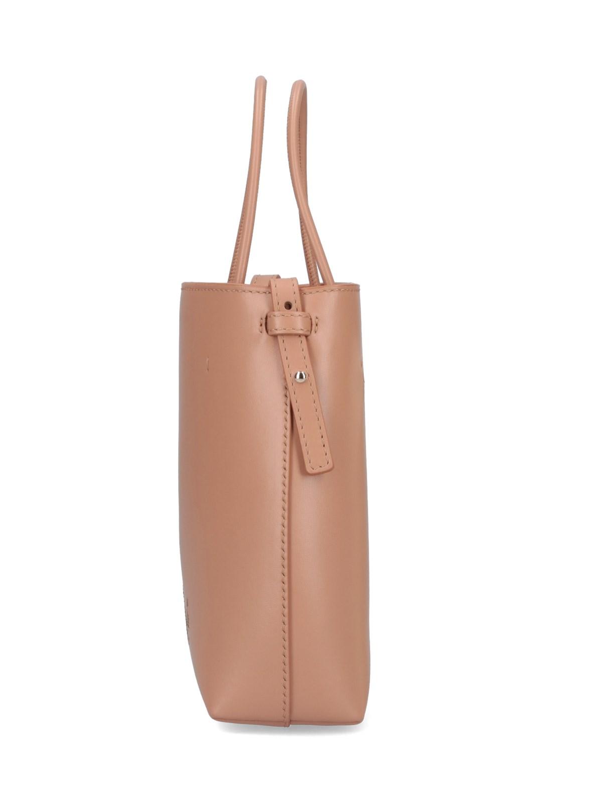 Shop Chloé Sense Micro Bag In Beige