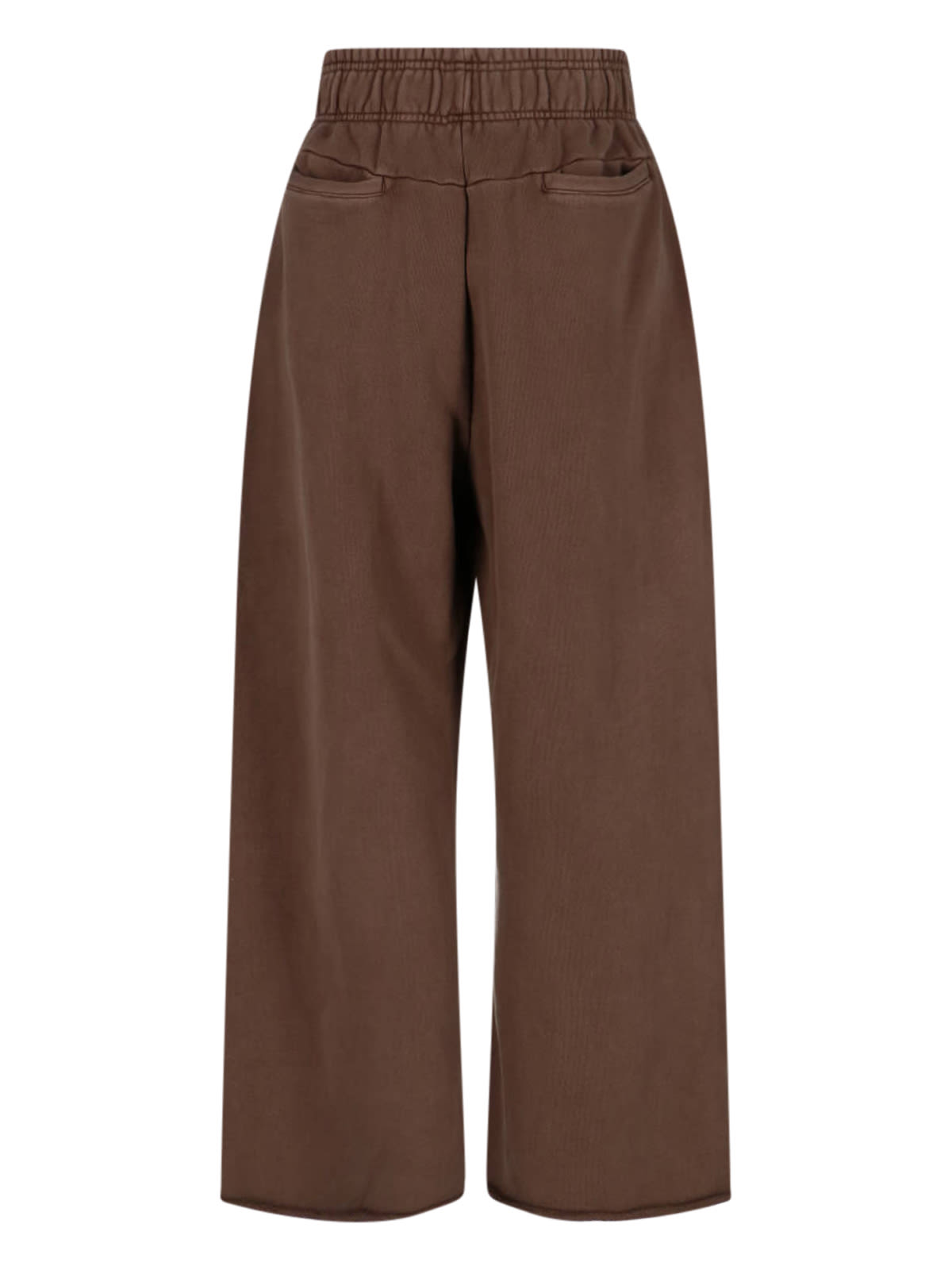 Entire Studios Wide-leg Track Pants In Brown