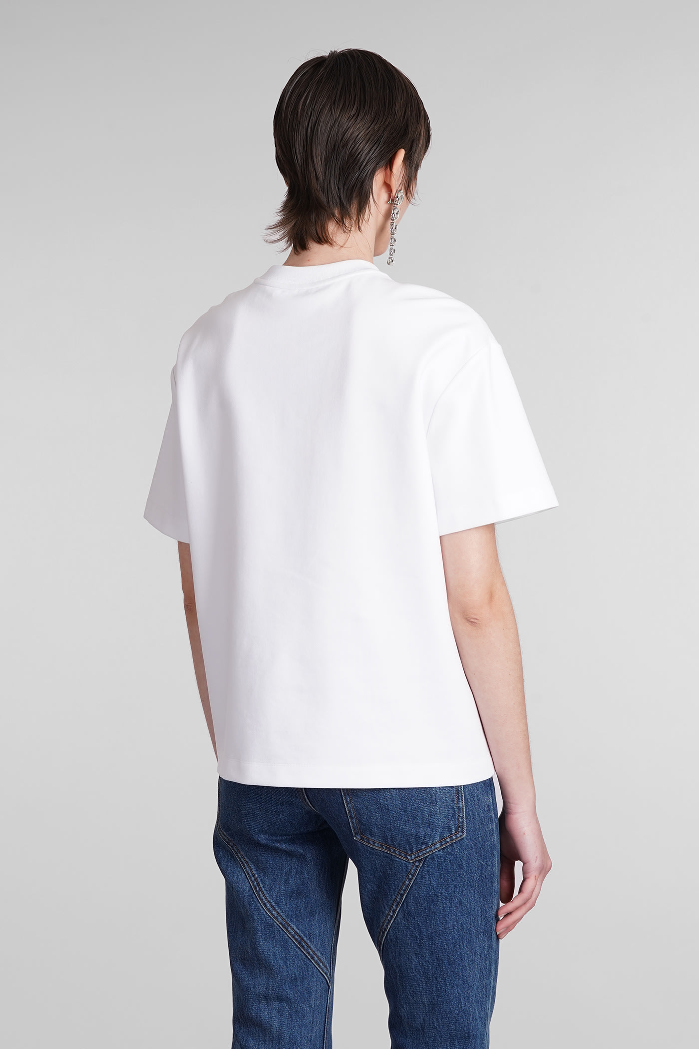 Shop Area T-shirt In White Rayon