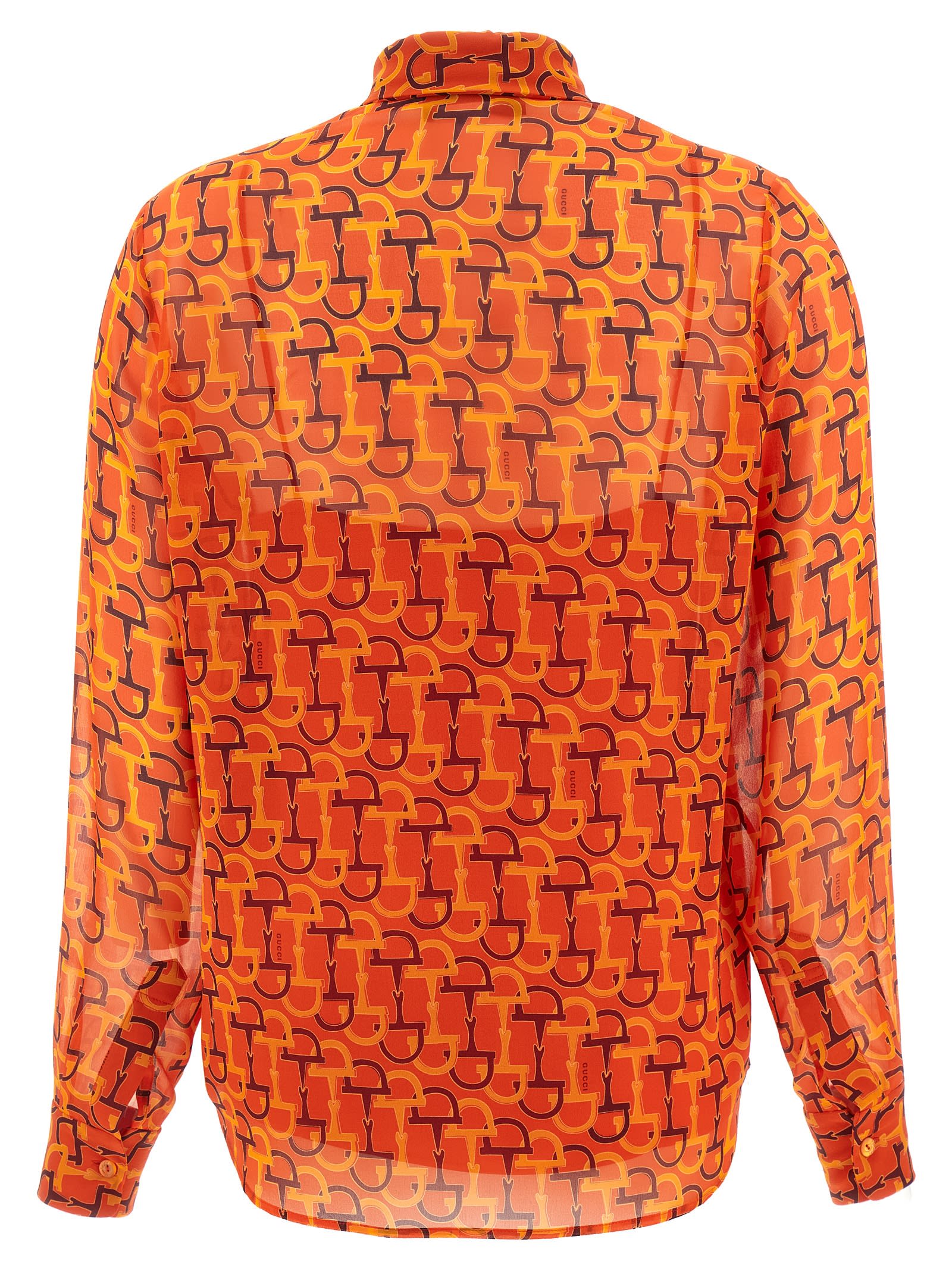 Gucci Women Clamp Print Shirt