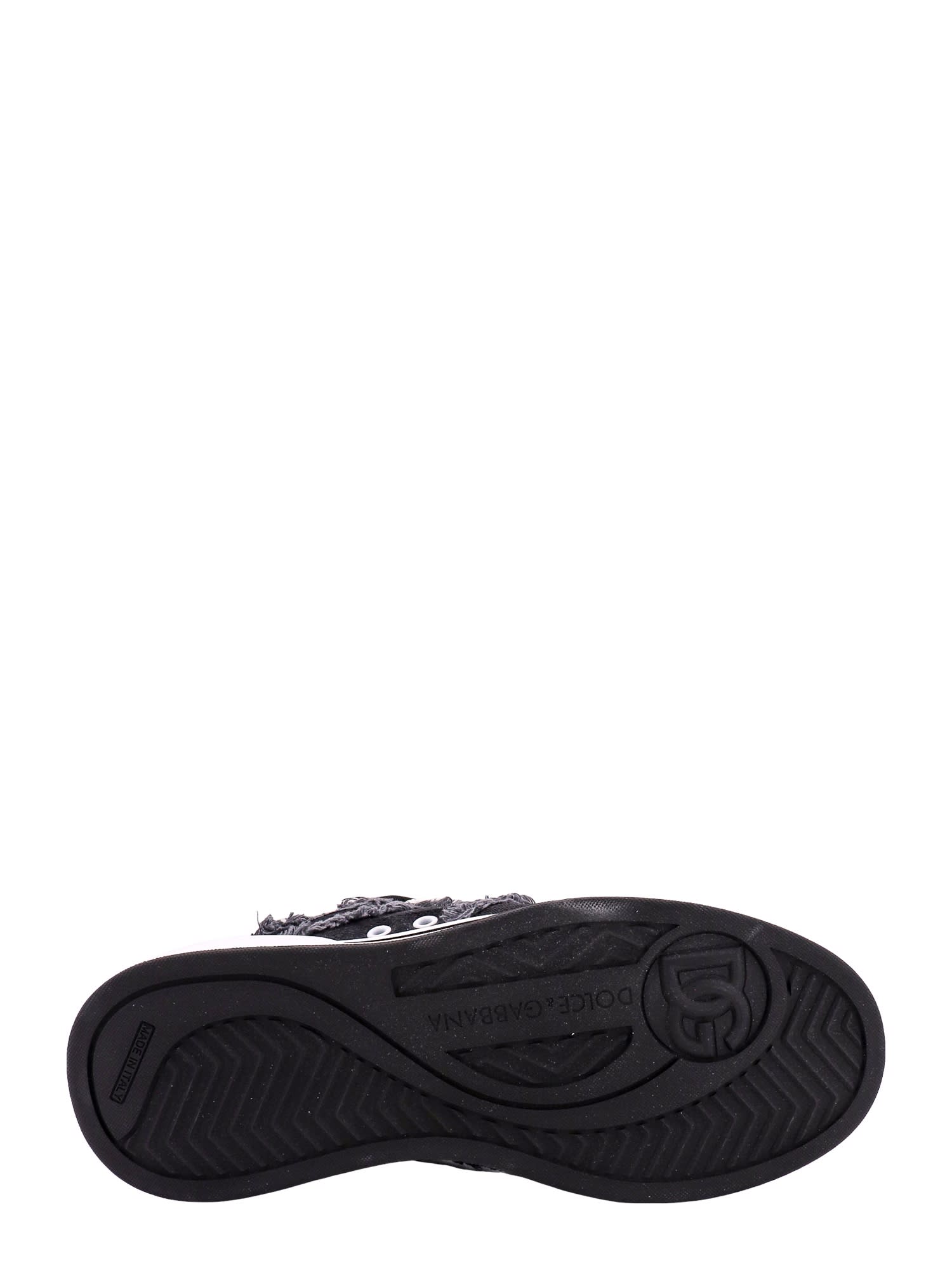 Shop Dolce & Gabbana New Roma Sneakers In Black