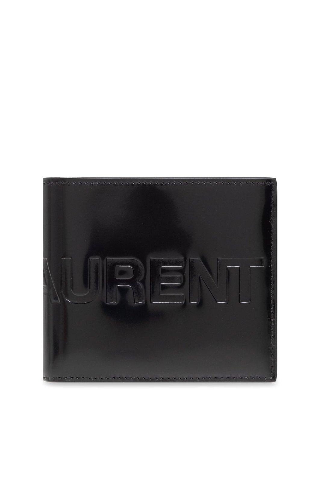 SAINT LAURENT LOGO DETAILED BIFOLD WALLET