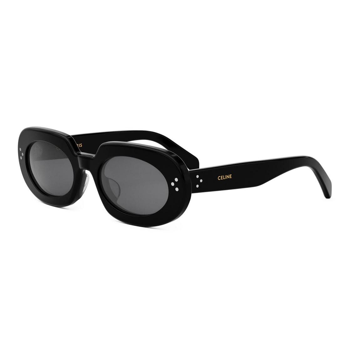 Shop Celine Sunglasses In Nero/grigio