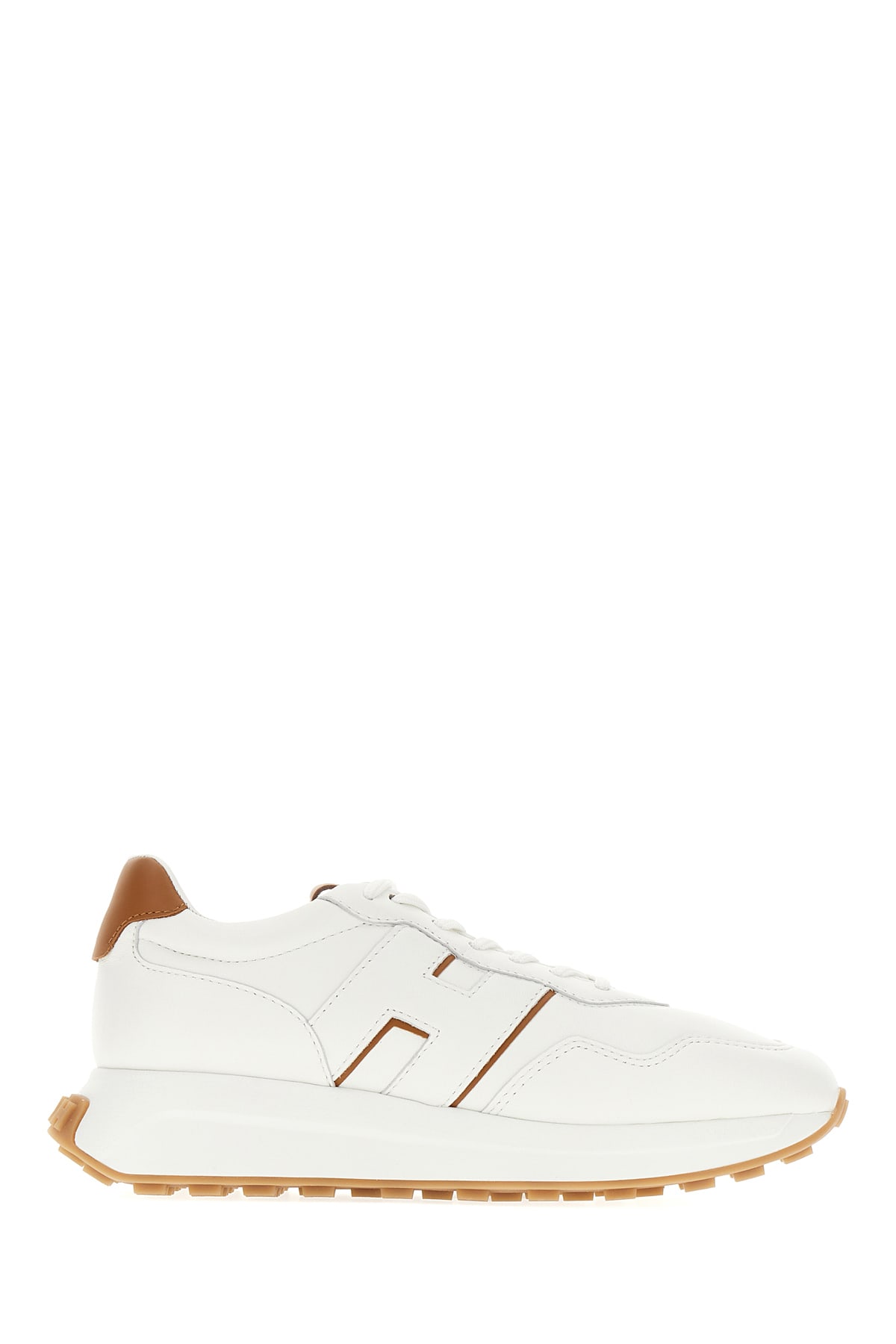 White Leather H601 Sneakers