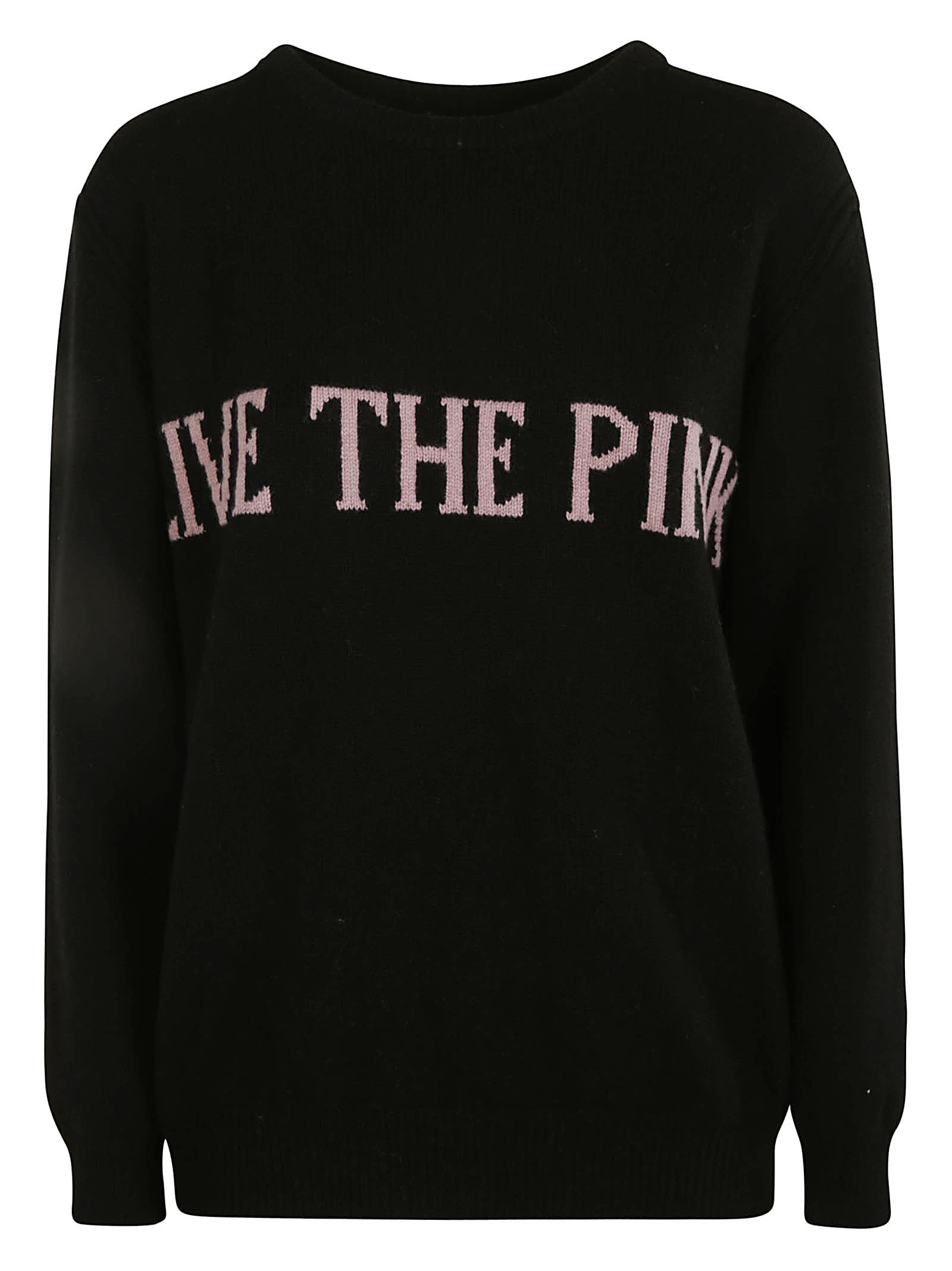 Alberta Ferretti Life The Pink Embroidered Sweater