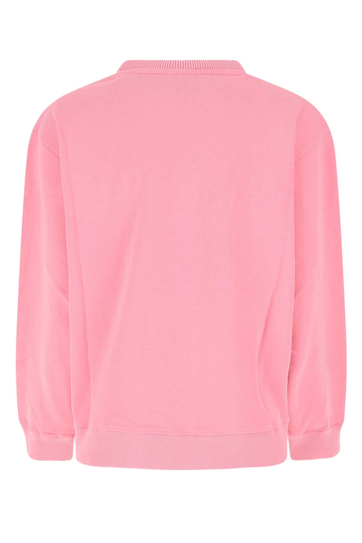 Shop Nanushka Pink Cotton Rey Sweatshirt