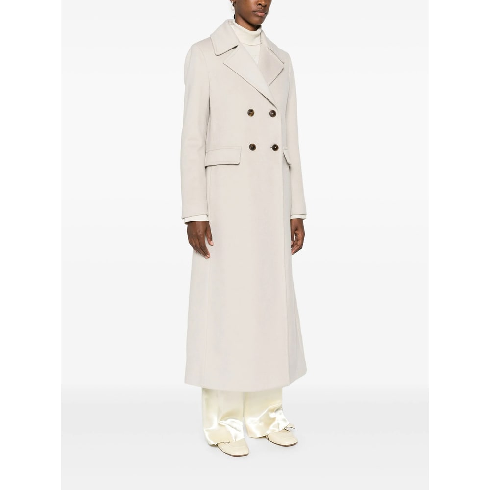 Herno Coat In Neutral
