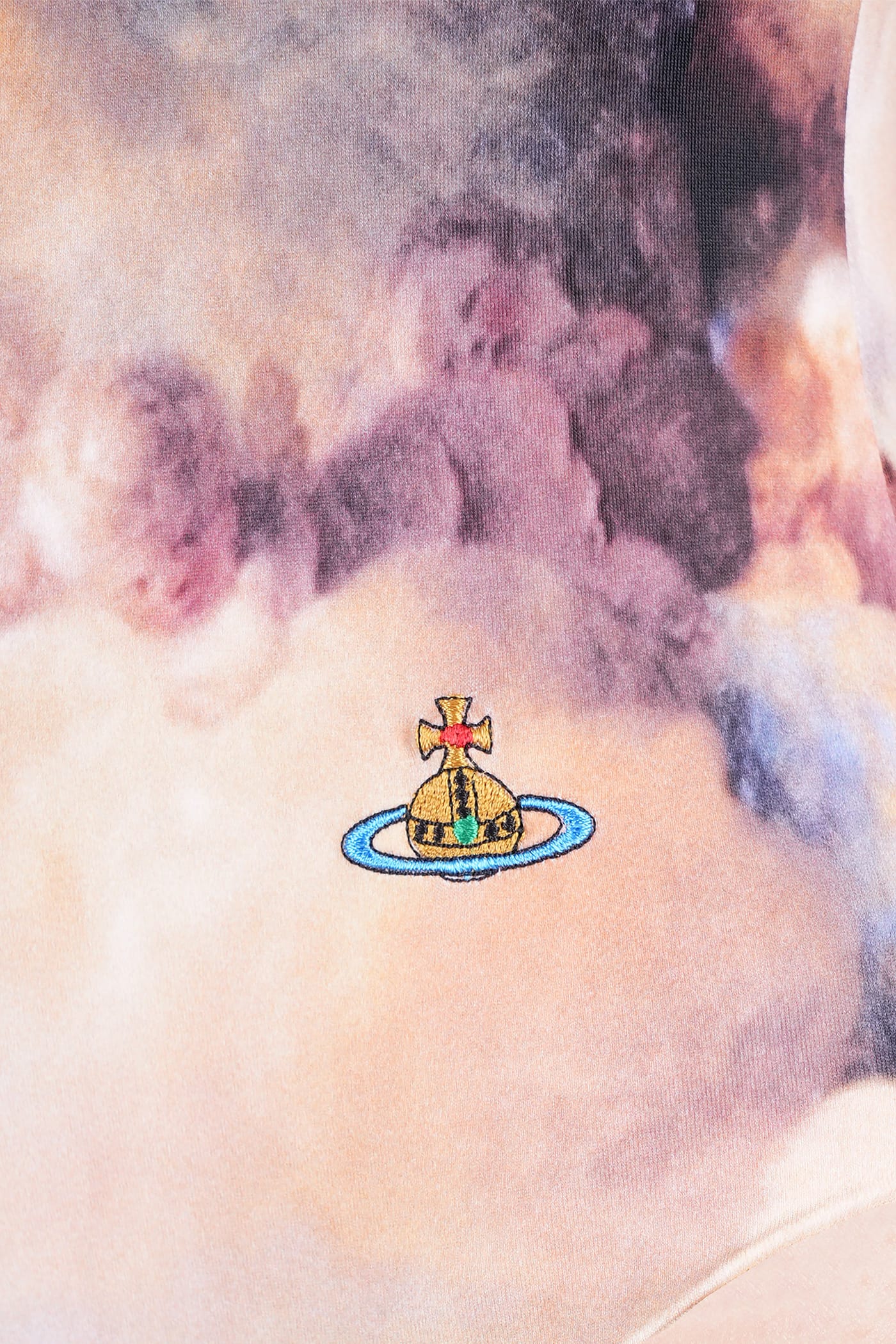 Shop Vivienne Westwood Cherubs Beachwear In Multicolor Polyamide
