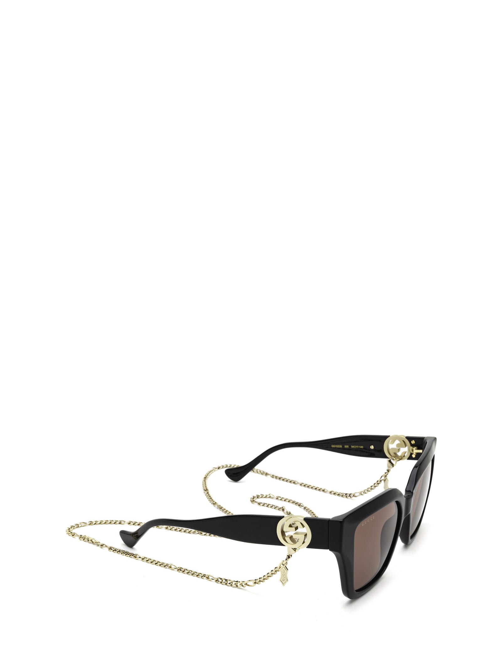 Shop Gucci Gg1023s Black Sunglasses