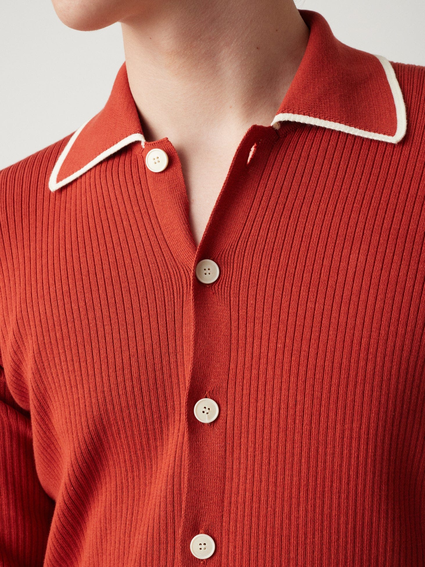 Doppiaa Aagar Rust Knitted Shirt