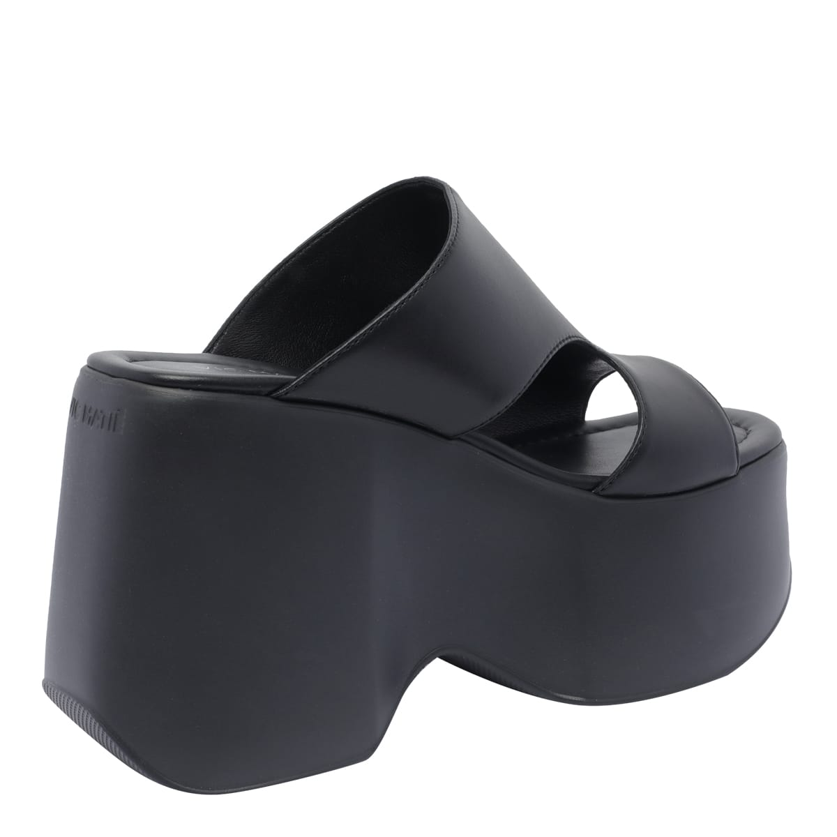Shop Vic Matie Yoko Platform Sandals In Black