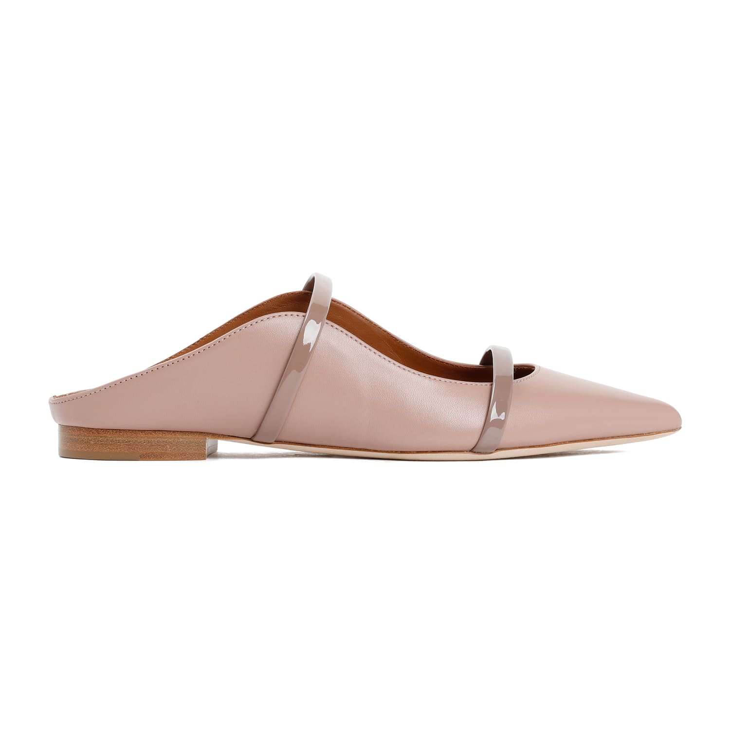 Malone Souliers Open Heel Ballerinas In Neutral