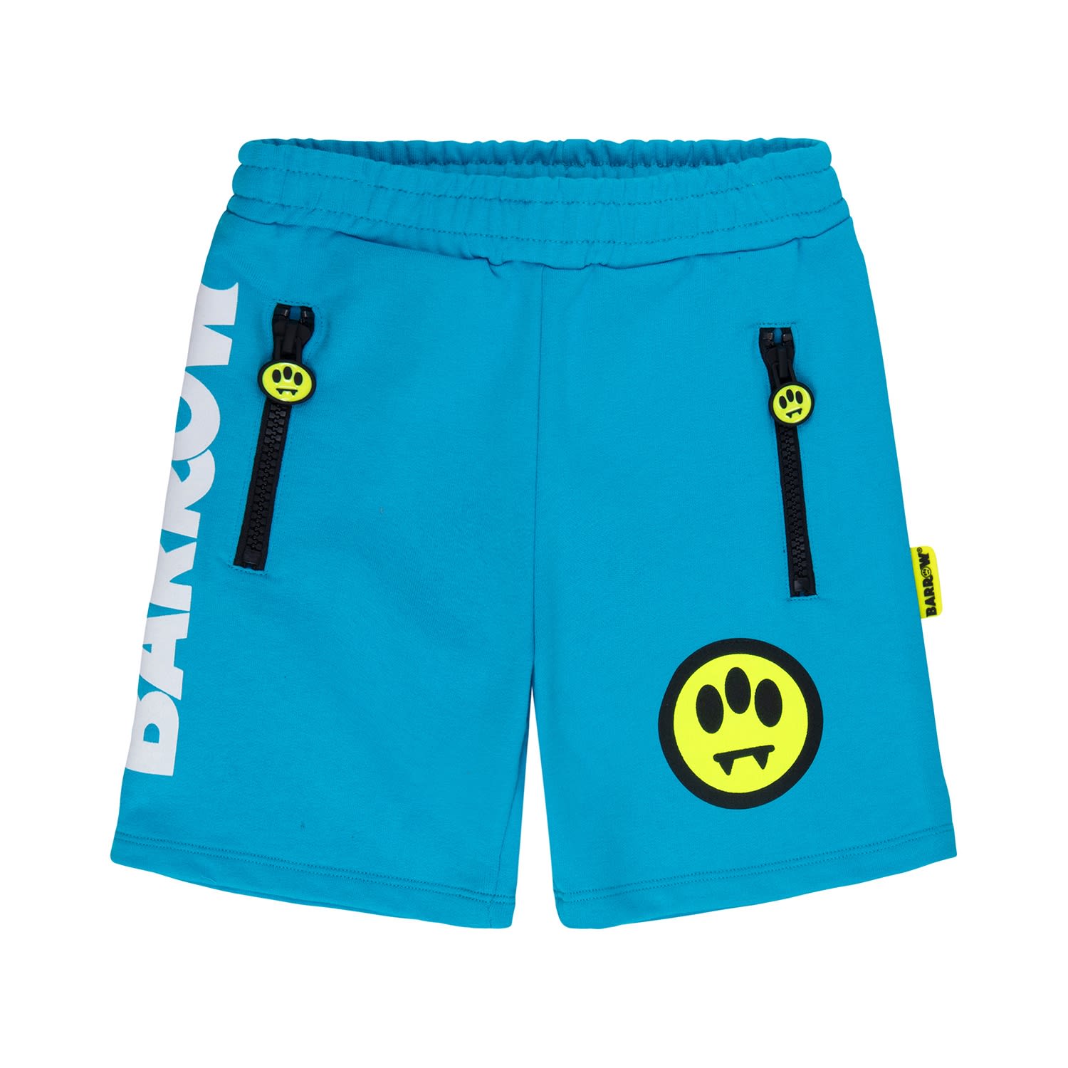 Barrow Kids' Sports Shorts With Print In Light Blue