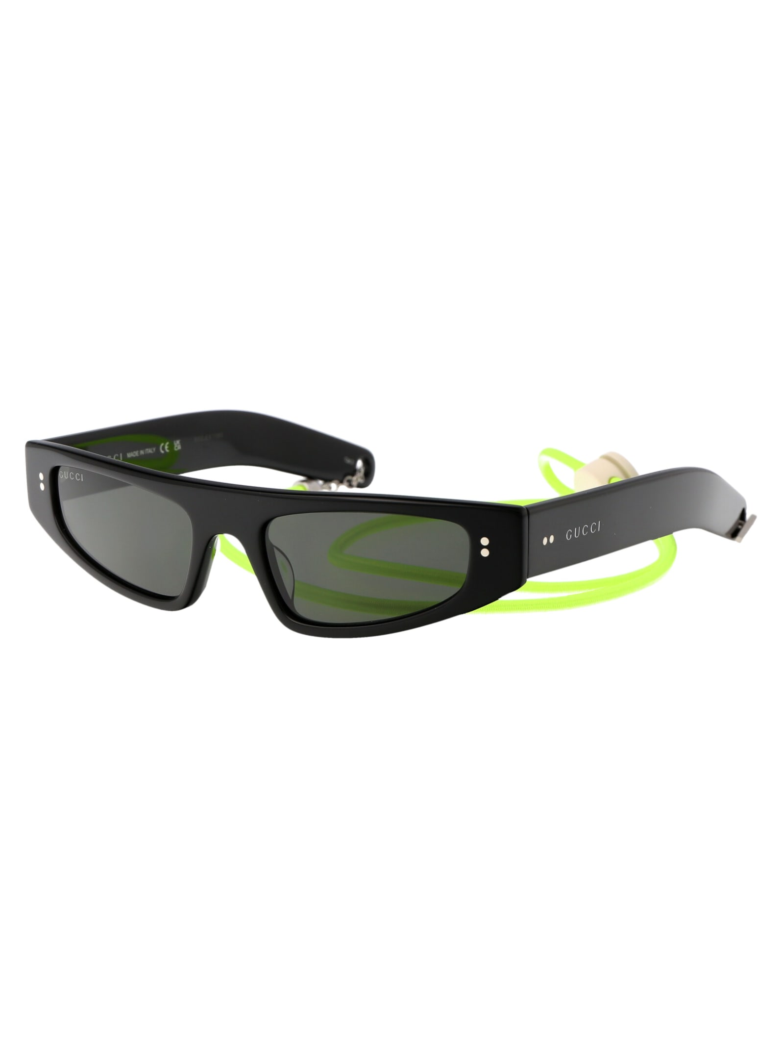Shop Gucci Gg1634s Sunglasses In 006 Black Black Grey