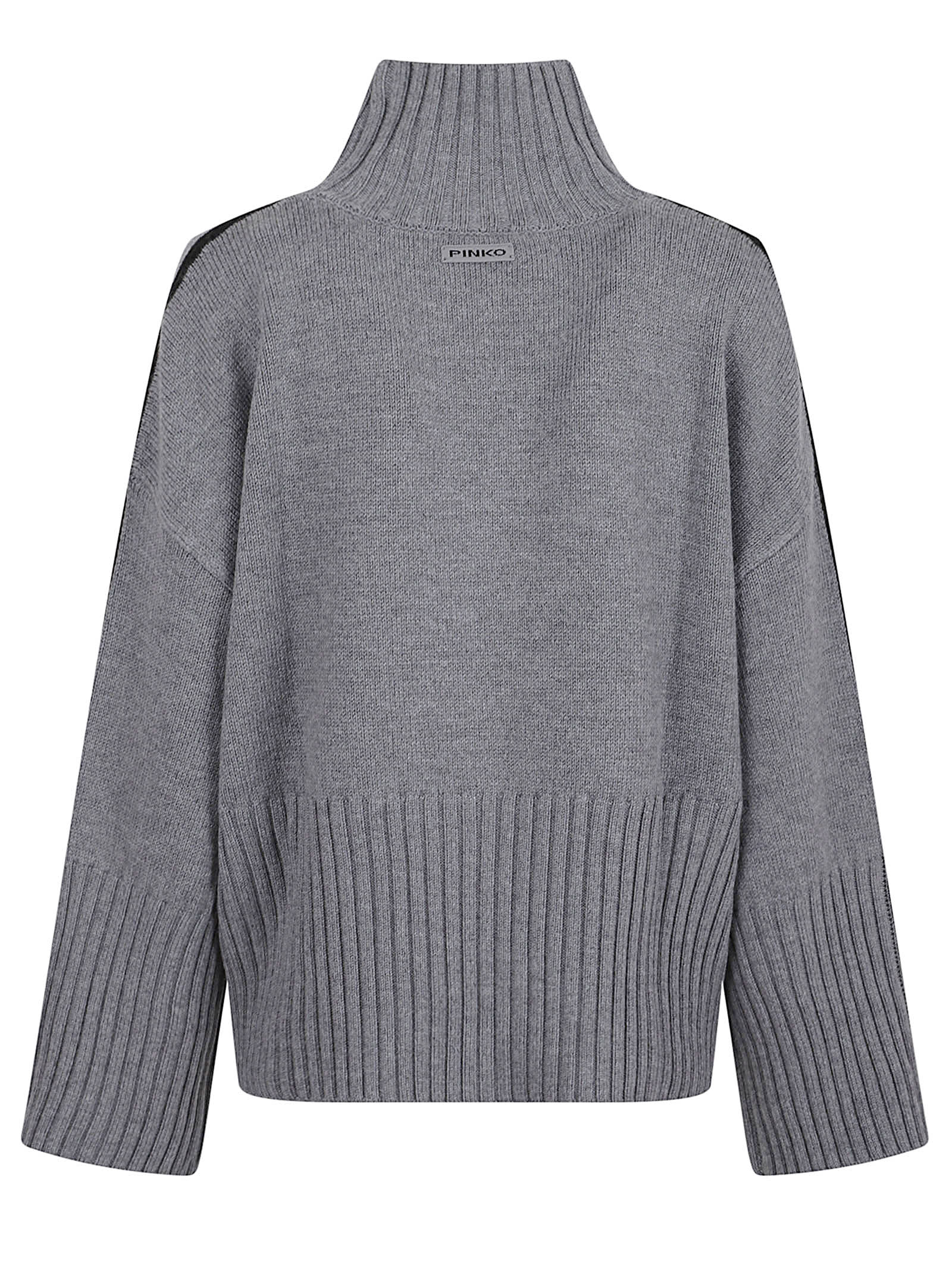 Pinko Suéter Cuello Redondo - Gris In Gray