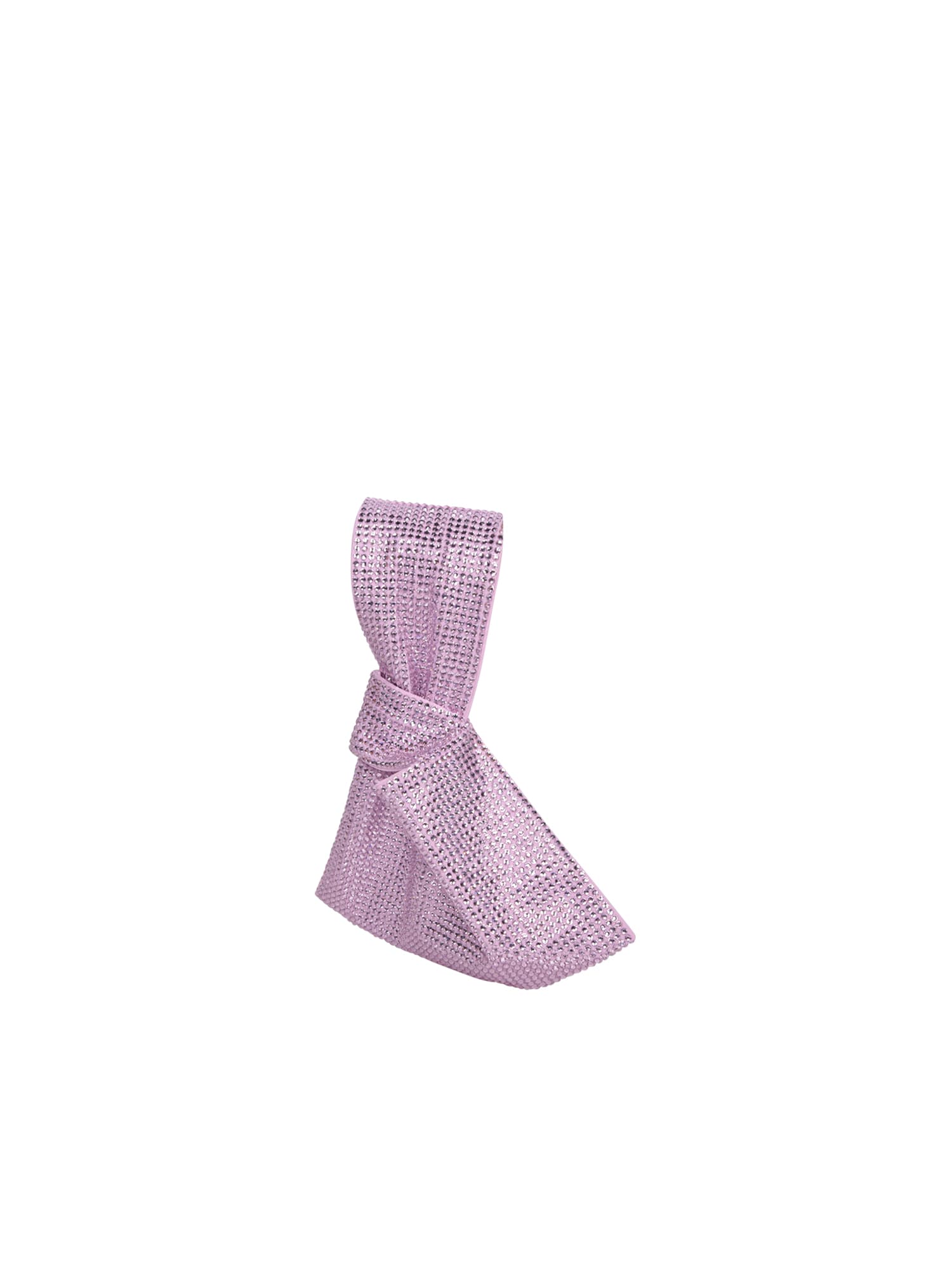 Shop Giuseppe Di Morabito Crystal Decorations Mini Pink Bag