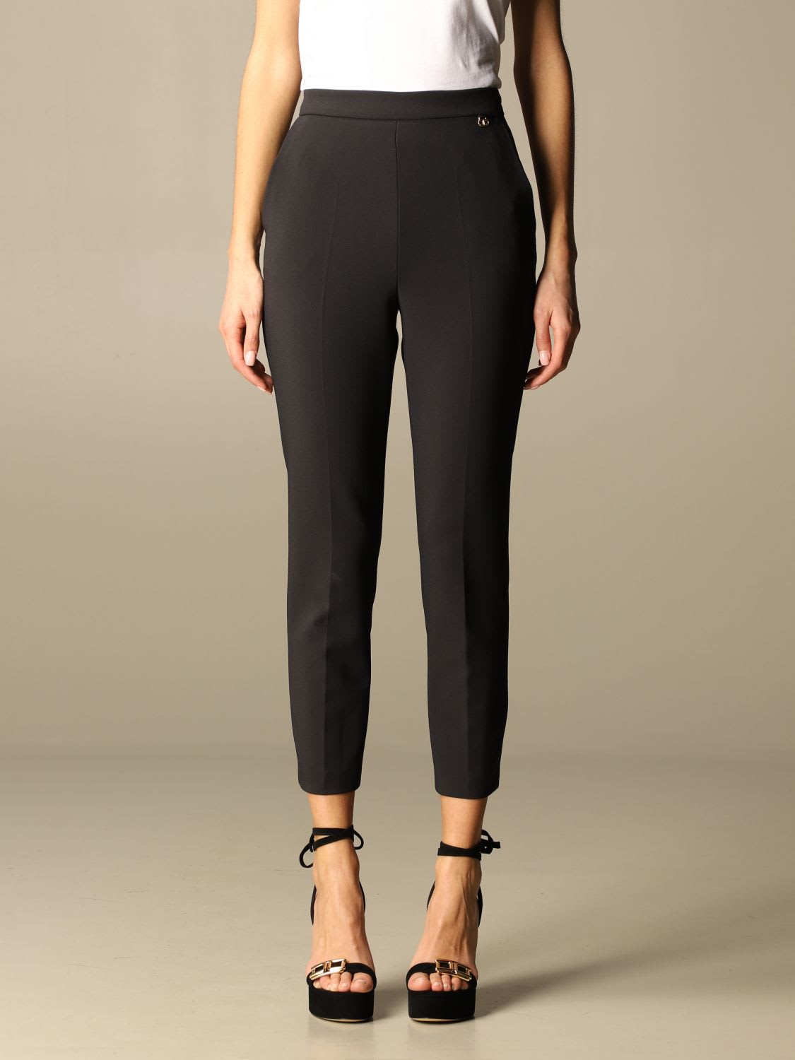 Elisabetta Franchi Pants Elisabetta Franchi Pants In Technical Cady
