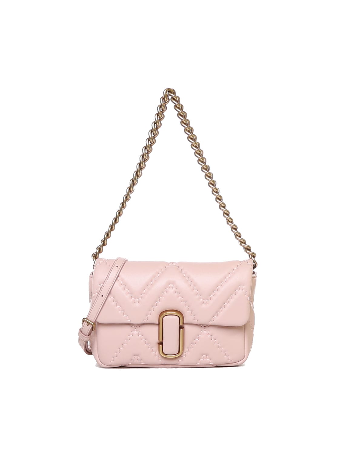 Shop Marc Jacobs The Shoulder Bag In Rose