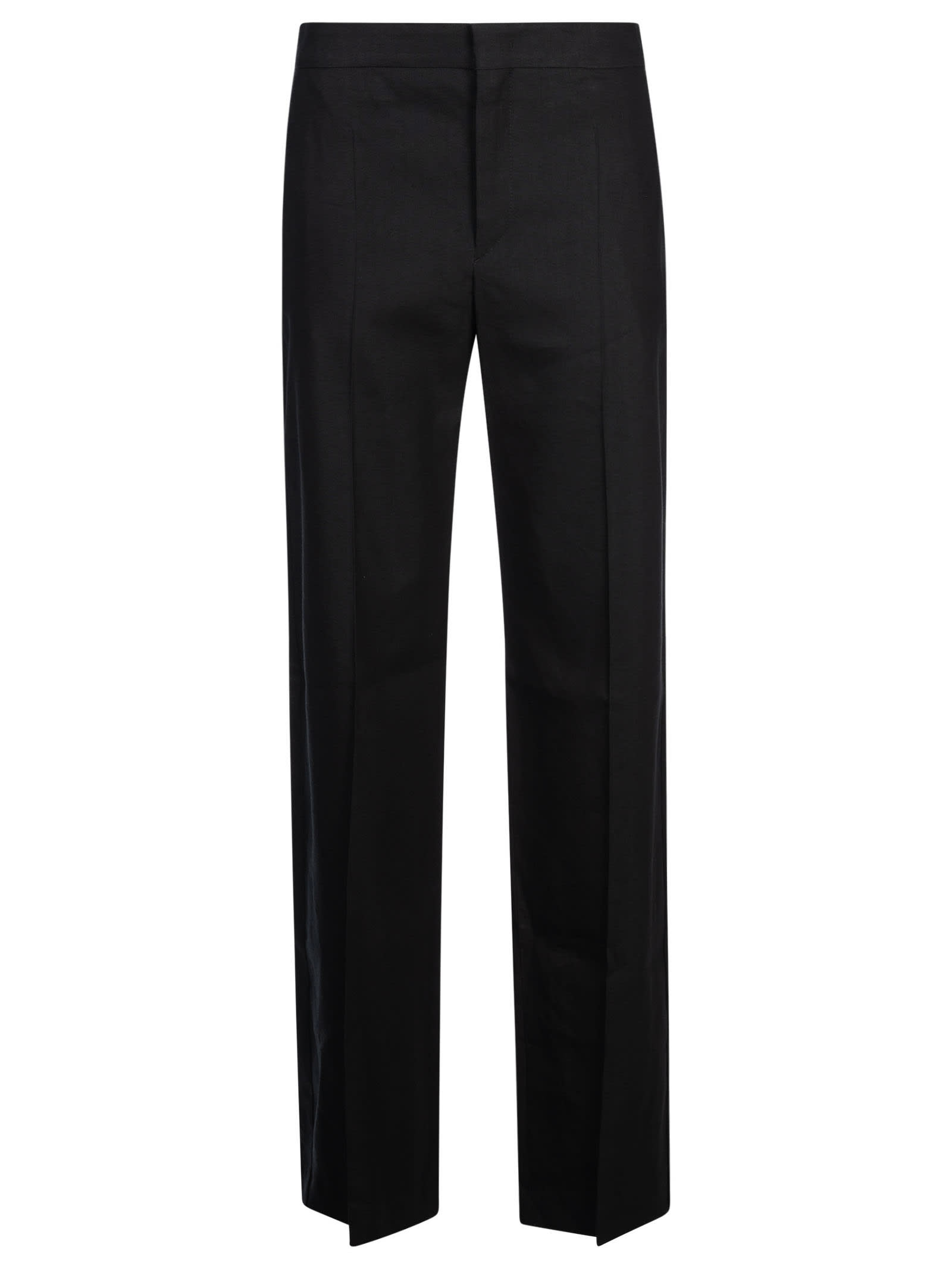 Shop Isabel Marant Scarly Trousers In Black