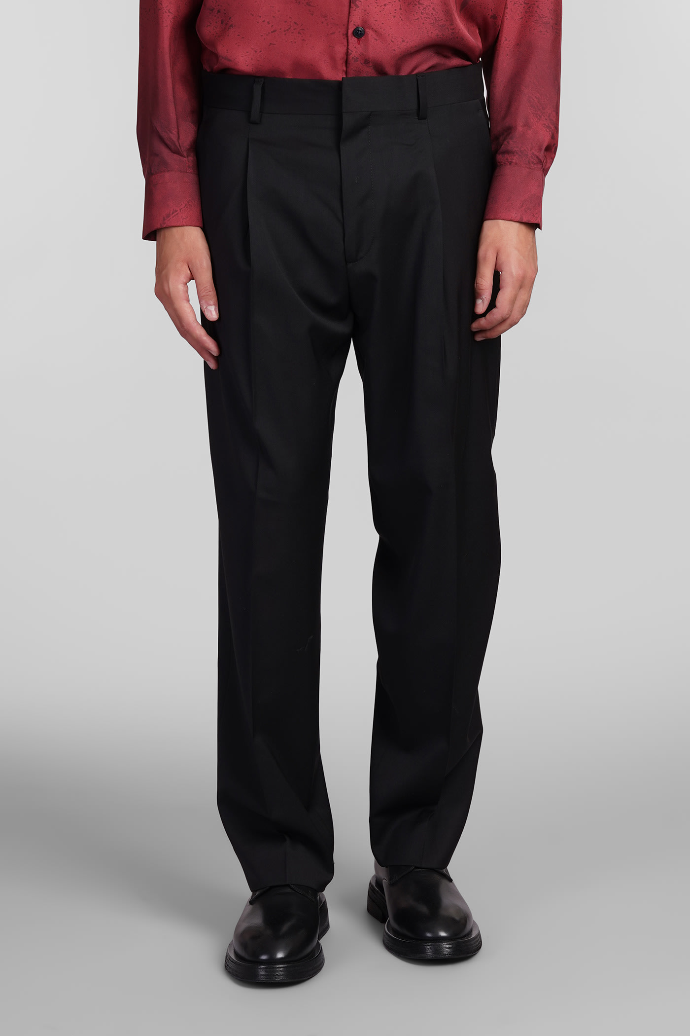 costumein Vincent Pants In Black Wool