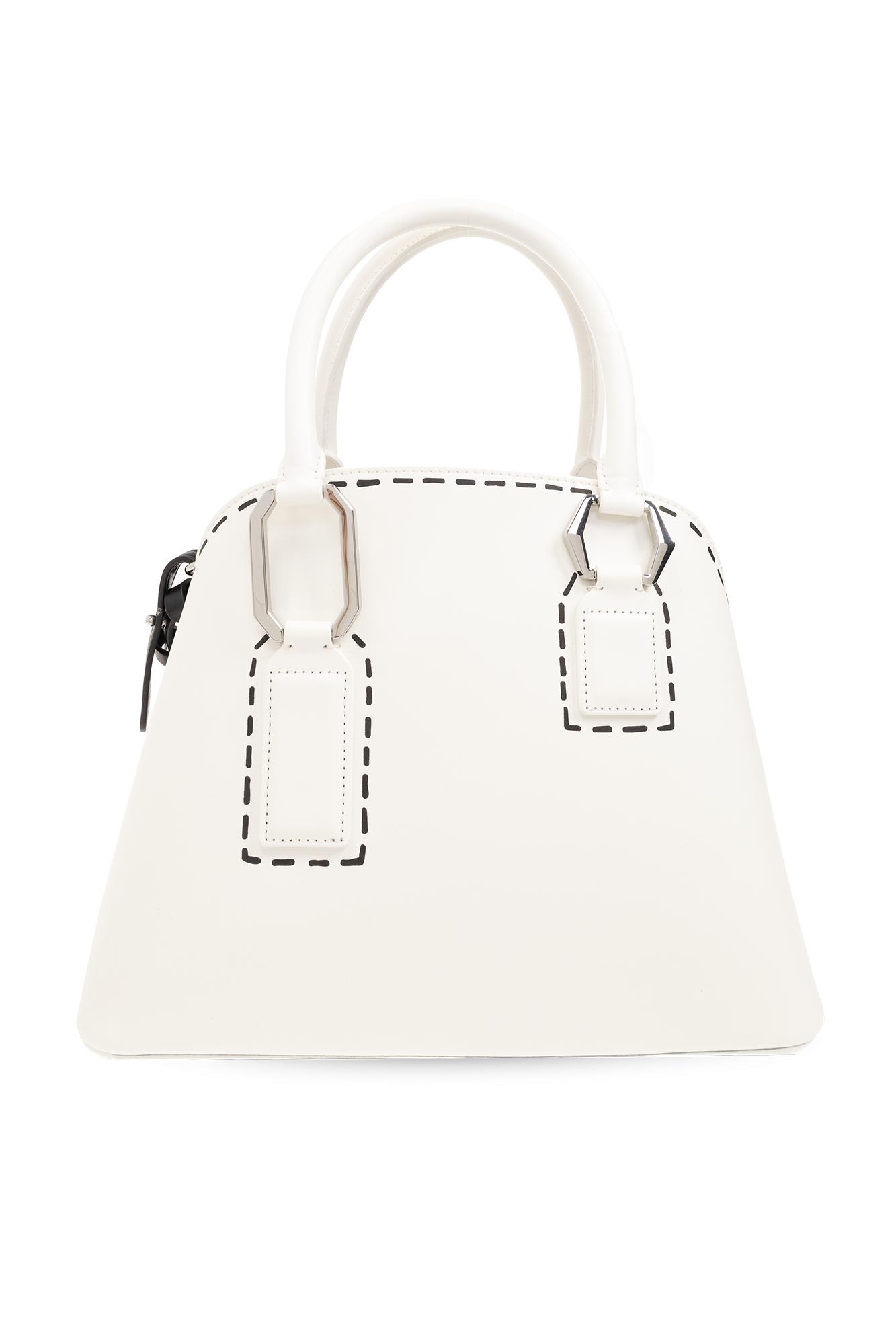 Shop Emporio Armani Shoulder Bag In White