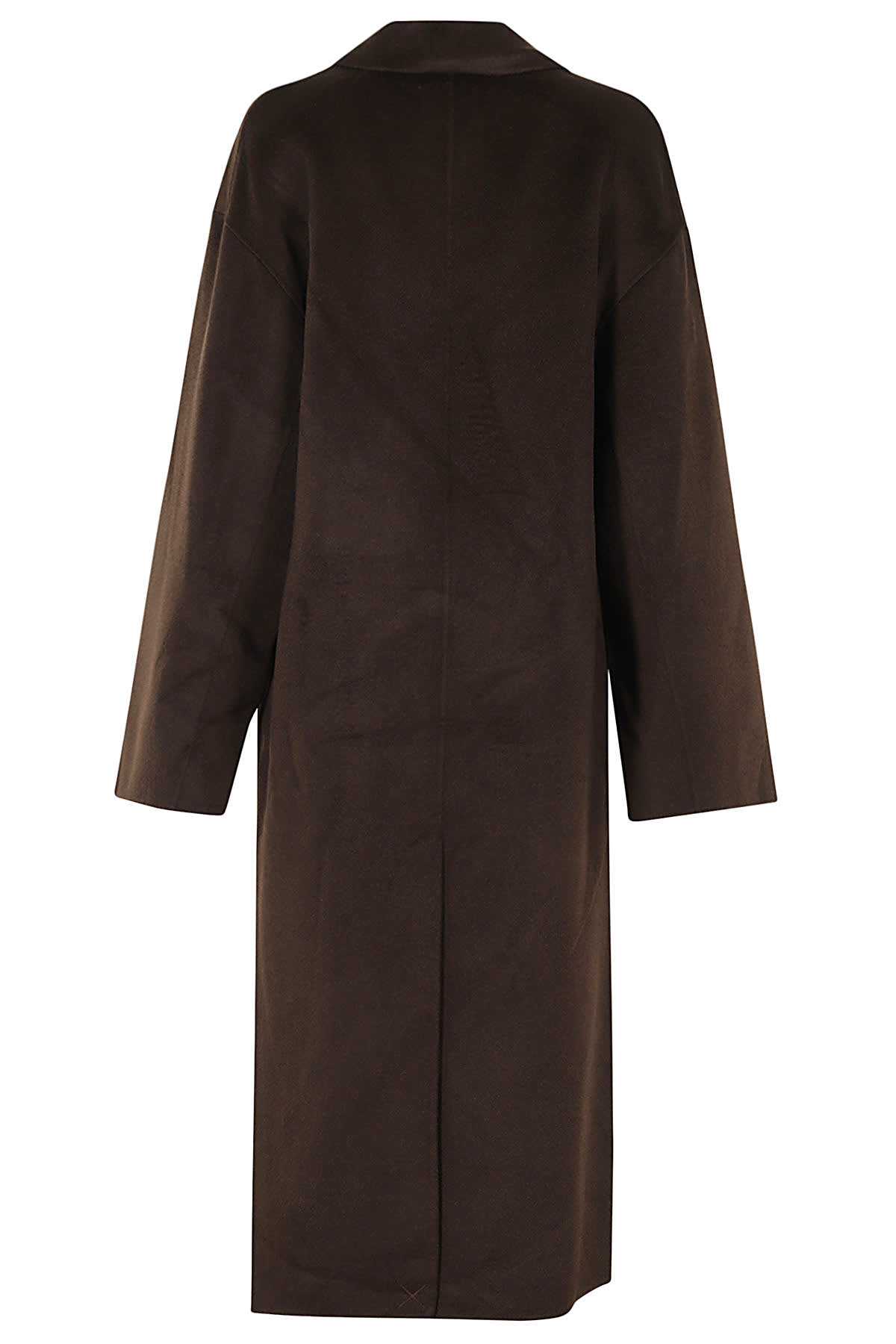 Shop Loulou Studio Coat In Choco