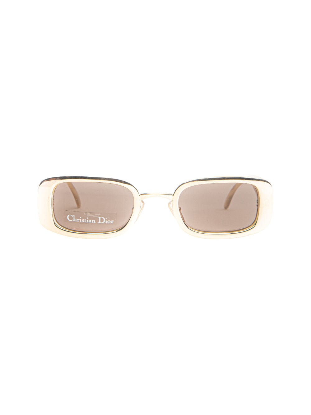 Shop Dior Ice - Limited Edition - Gold Sunglasses