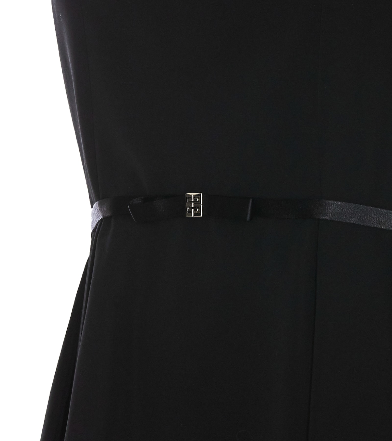 Shop Givenchy Dress With 4g Detail In Black