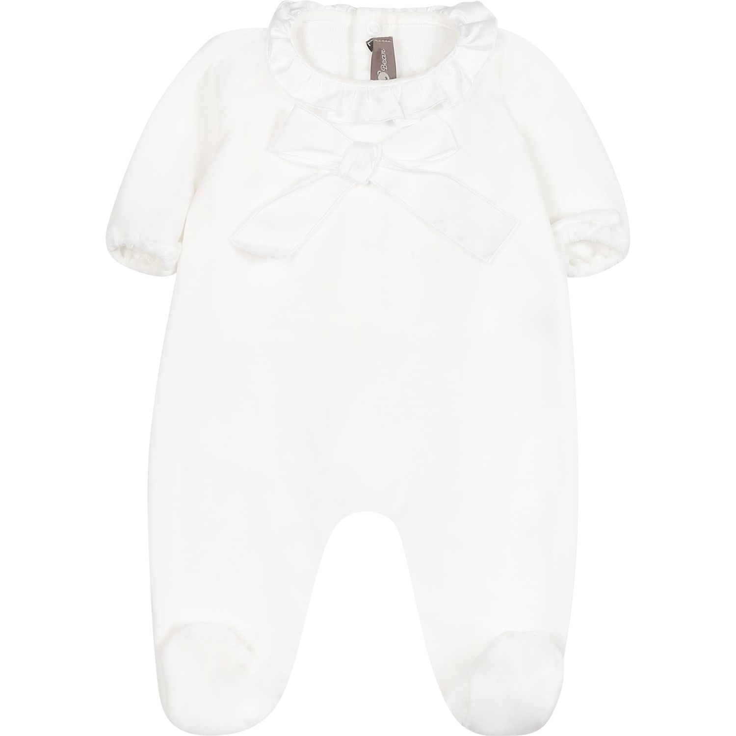 LITTLE BEAR WHITE BABYGROW FOR BABY GIRL