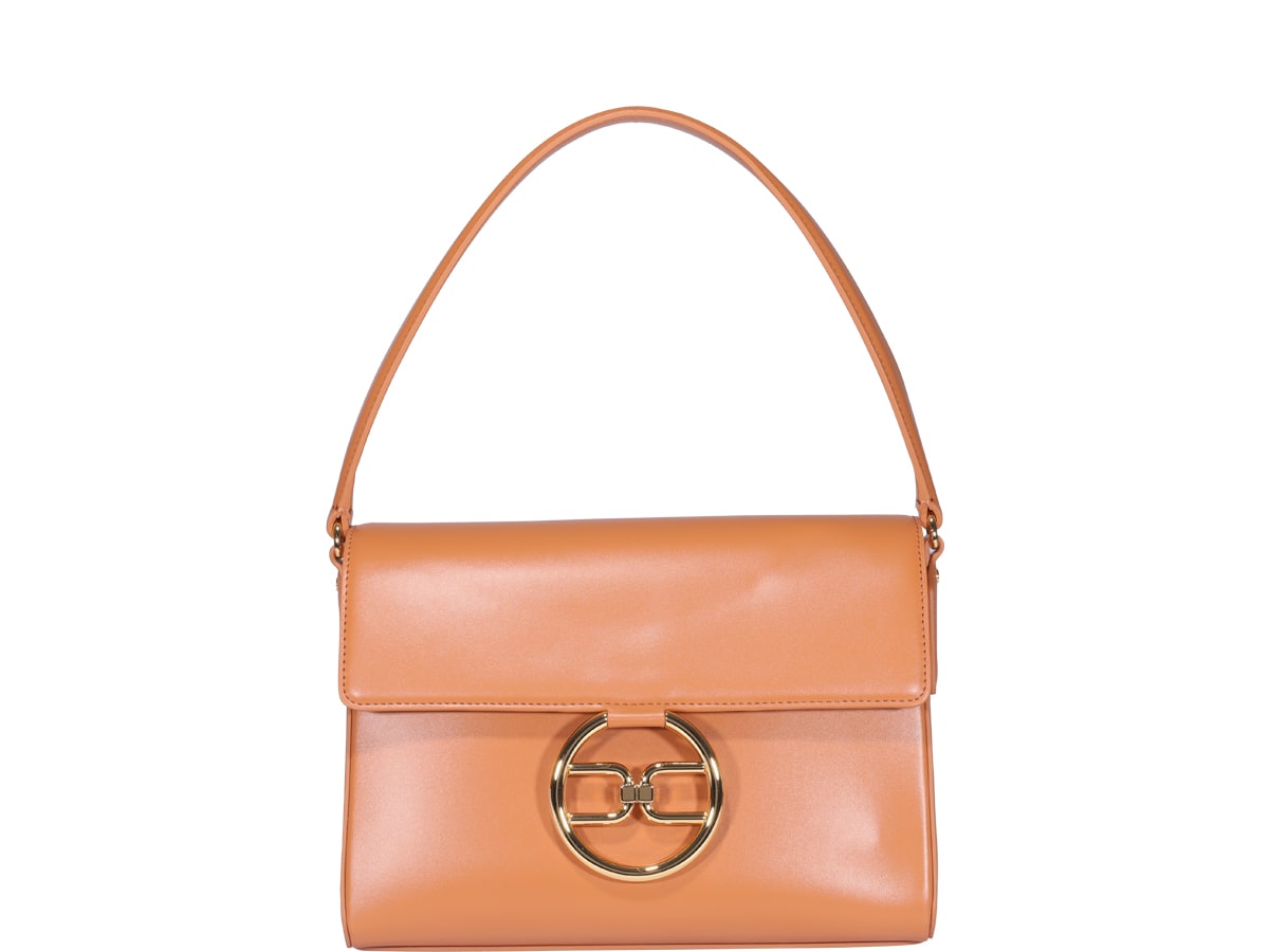 Elisabetta Franchi Logo Shoulder Bag