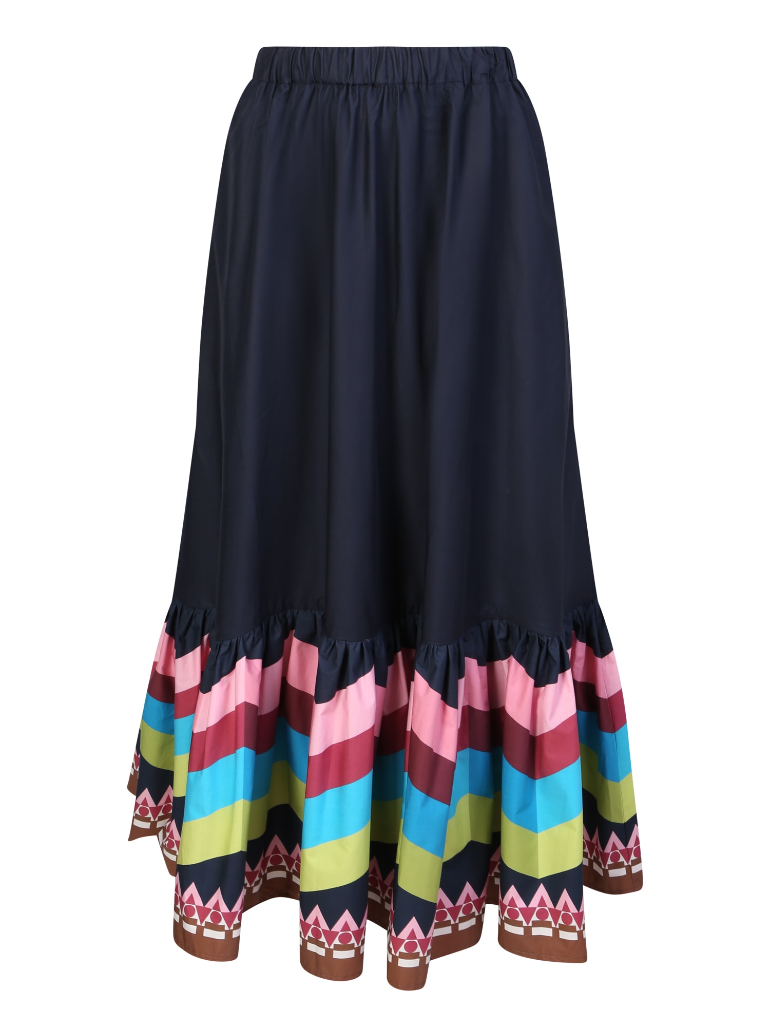 La DoubleJ Multicolor Sunset Skirt