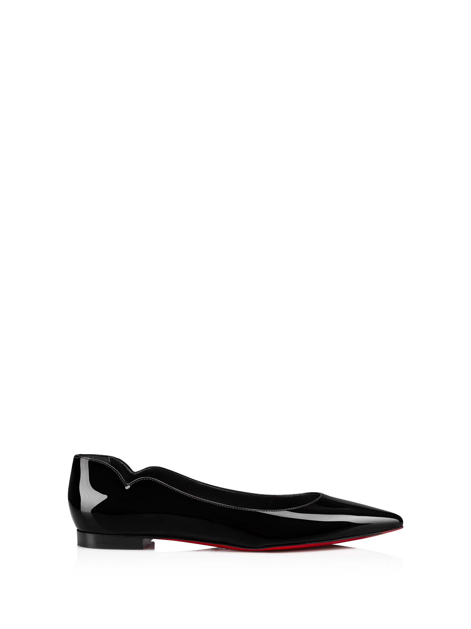 Christian Louboutin Hot Chickita Ballerina Shoes In Leather