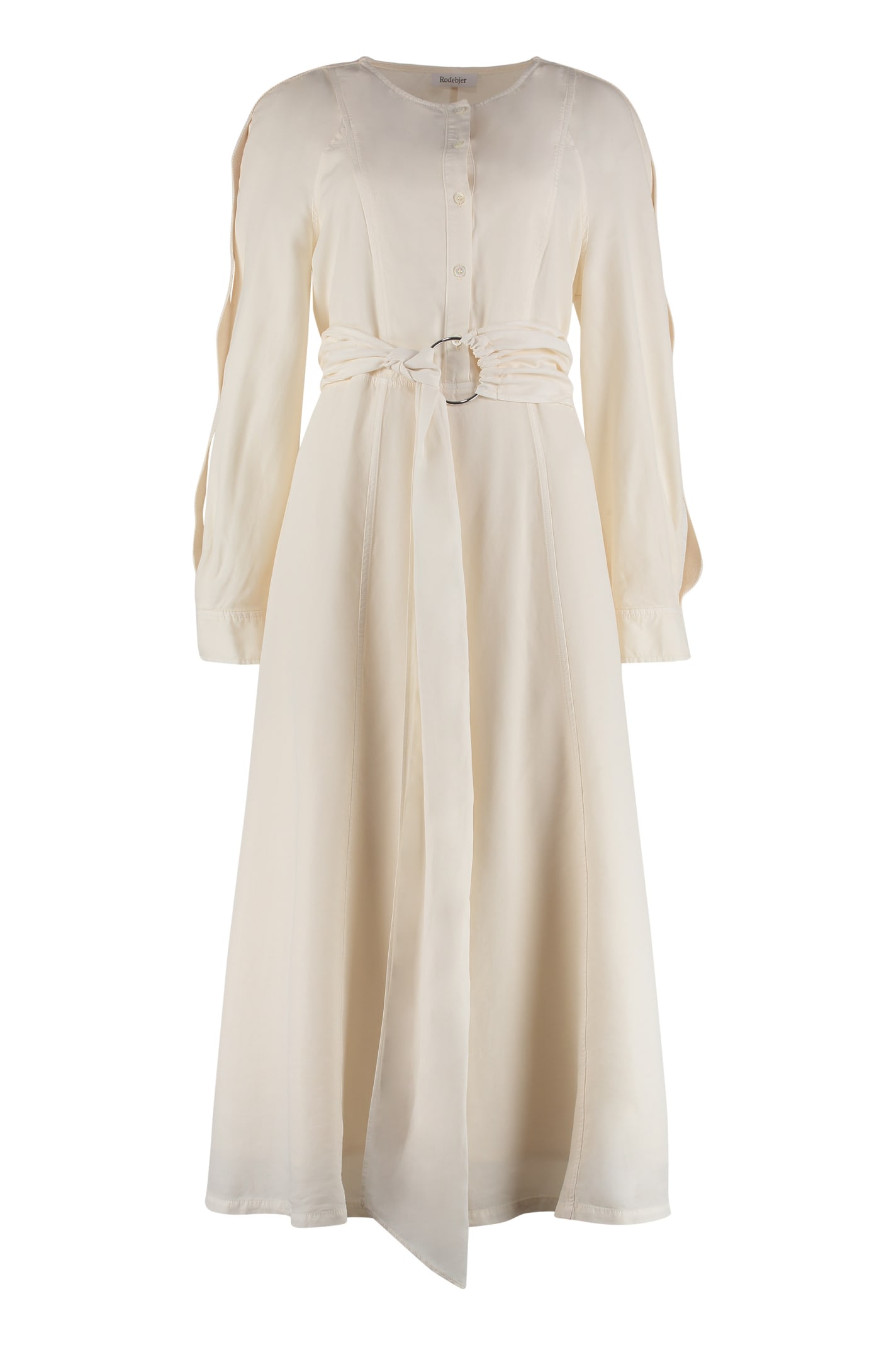 RODEBJER BELTED SHIRTDRESS