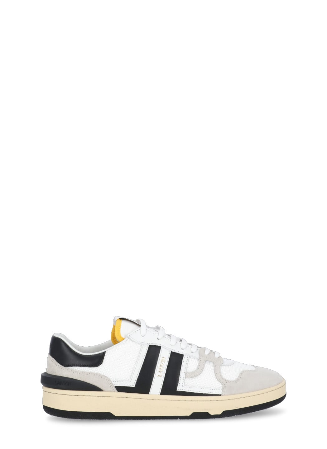 Shop Lanvin Clay Sneakers In White