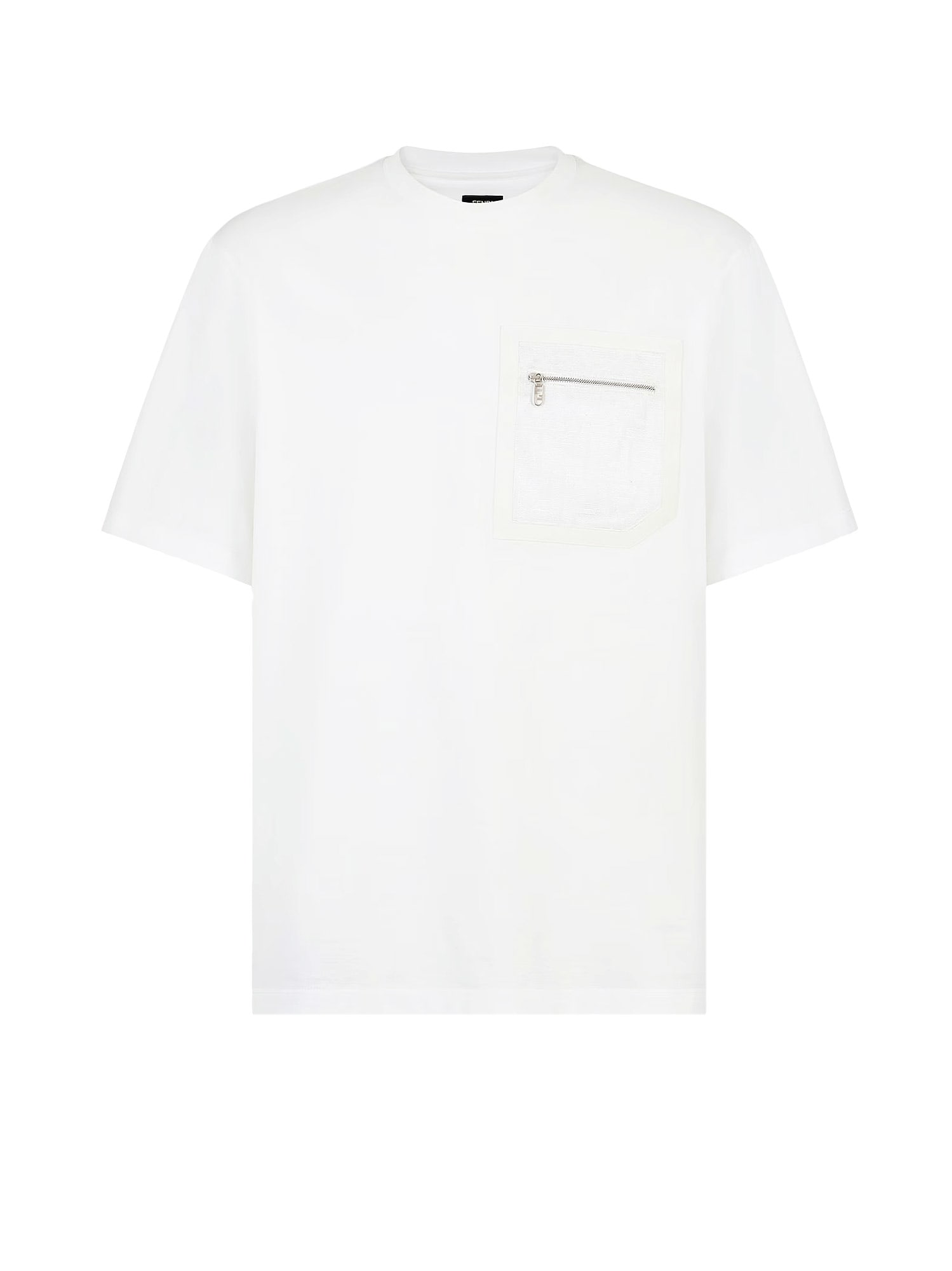 Shop Fendi T-shirt In White