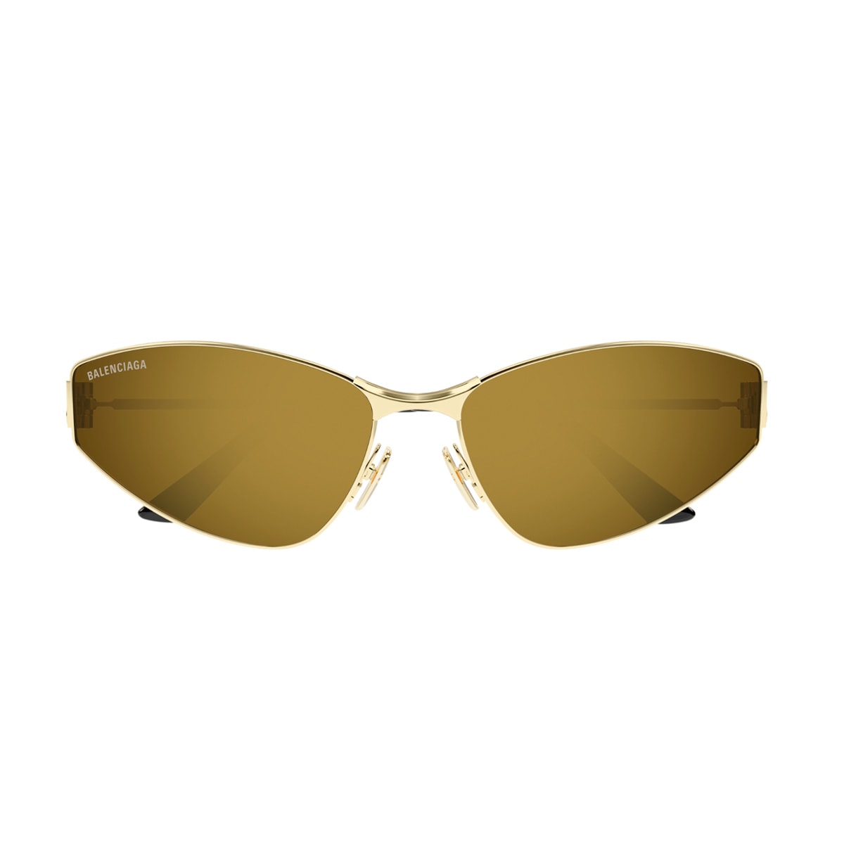 Balenciaga Bb0335s Mercury-linea Everyday 003 Sunglasses In Oro