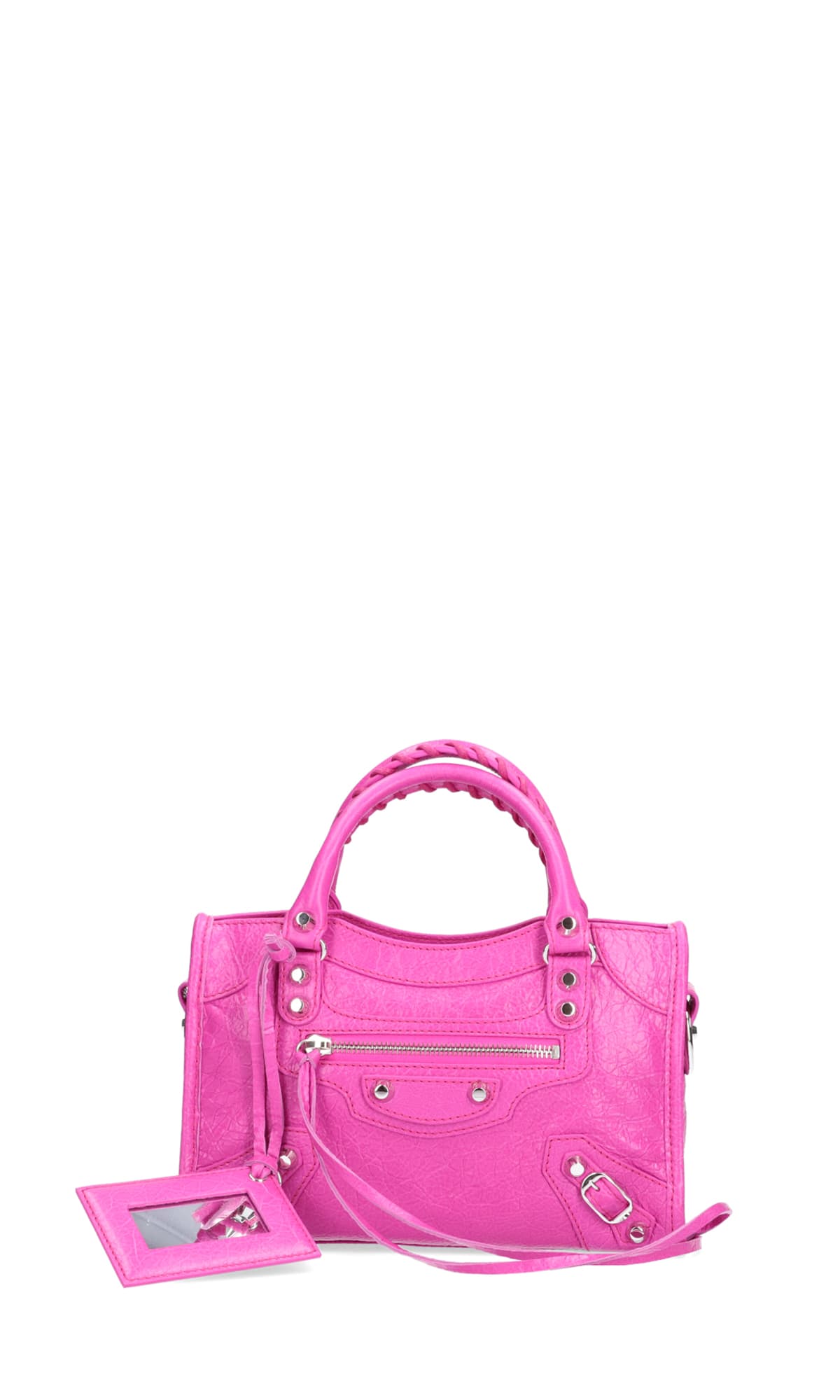 Balenciaga Classic City Mini Shoulder Bag In Pink |