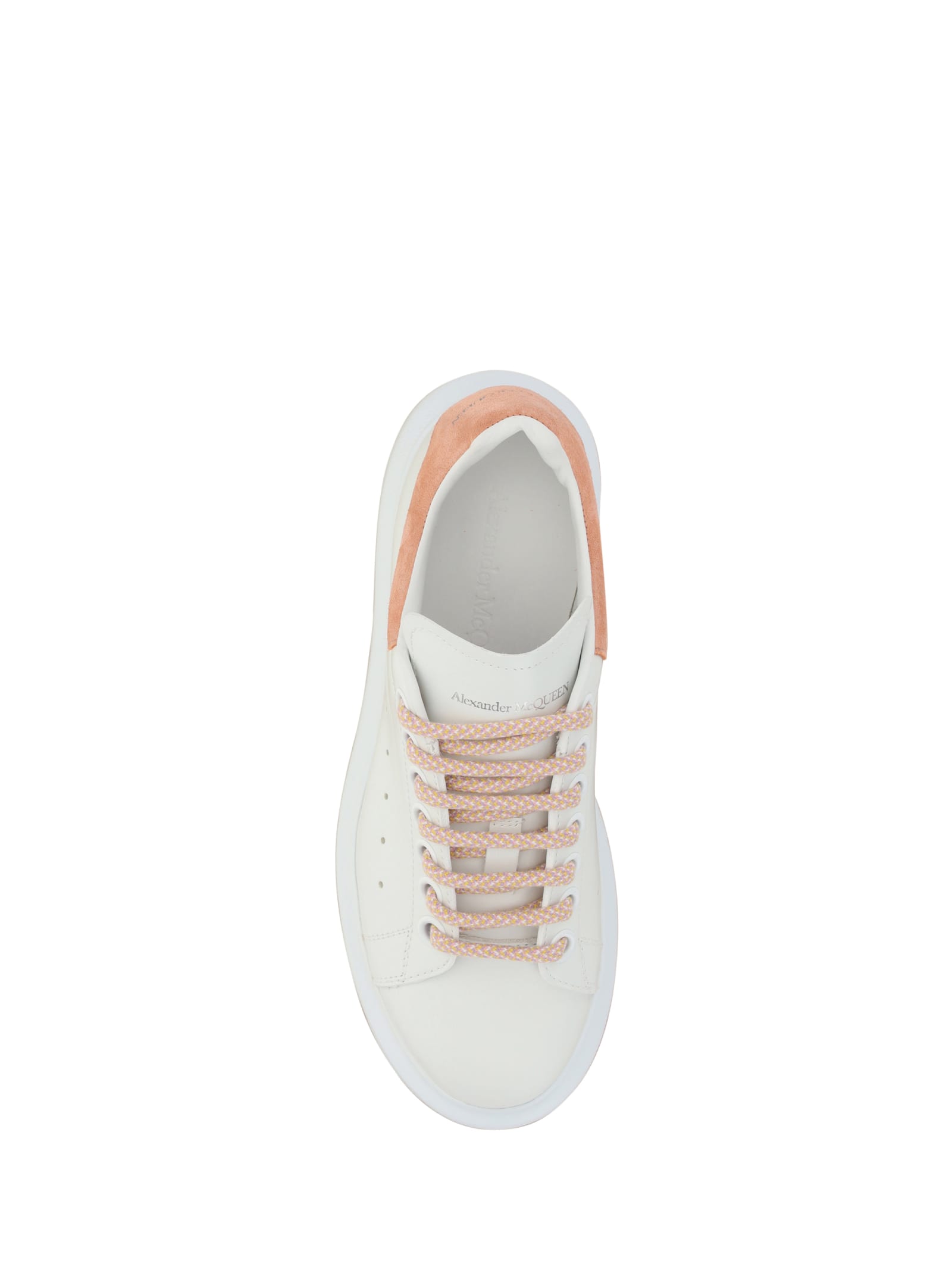 Shop Alexander Mcqueen Sneakers In White/clay