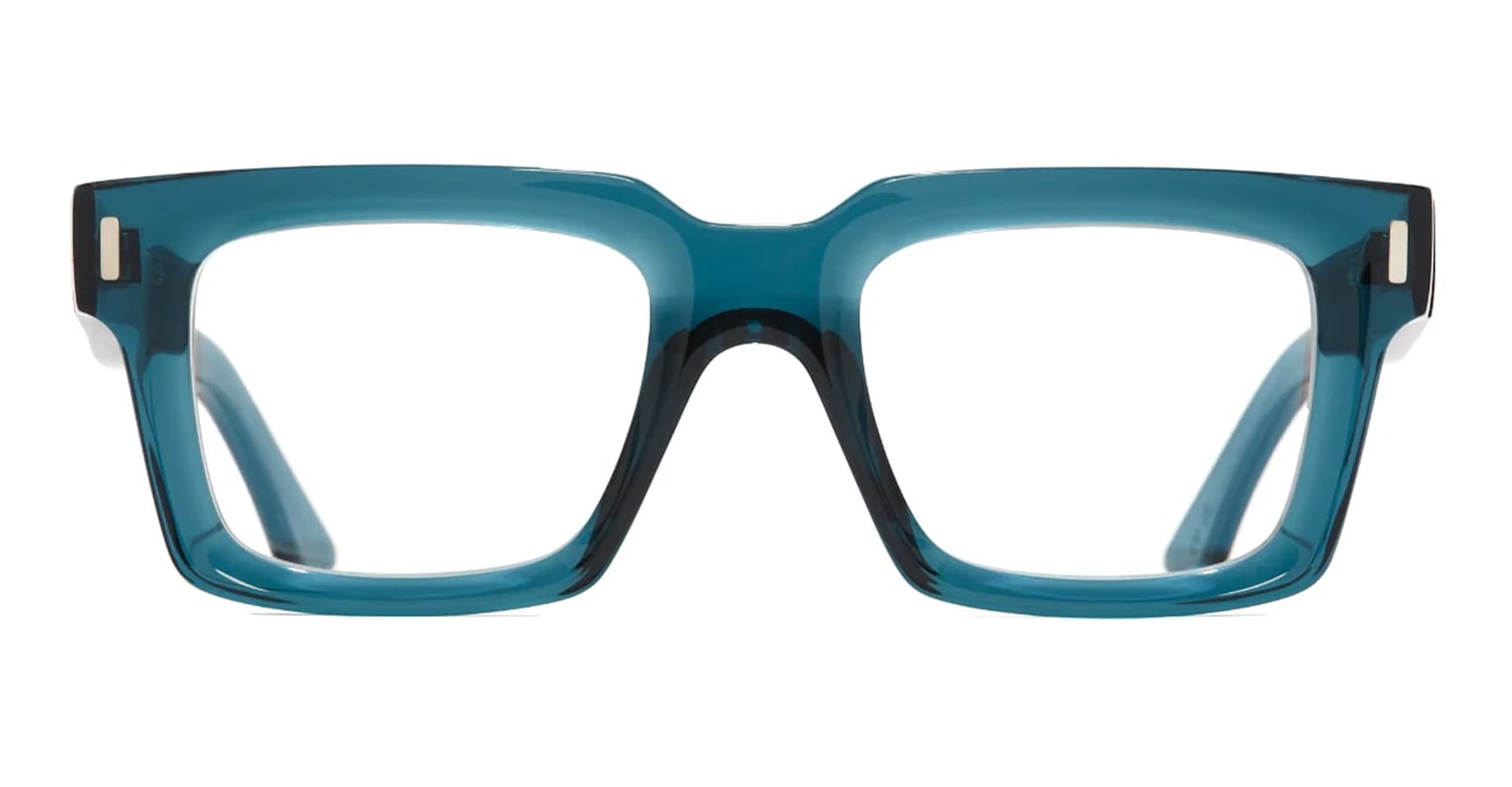 Cutler And Gross 1386 - Deep Teal Rx Glasses In Blue