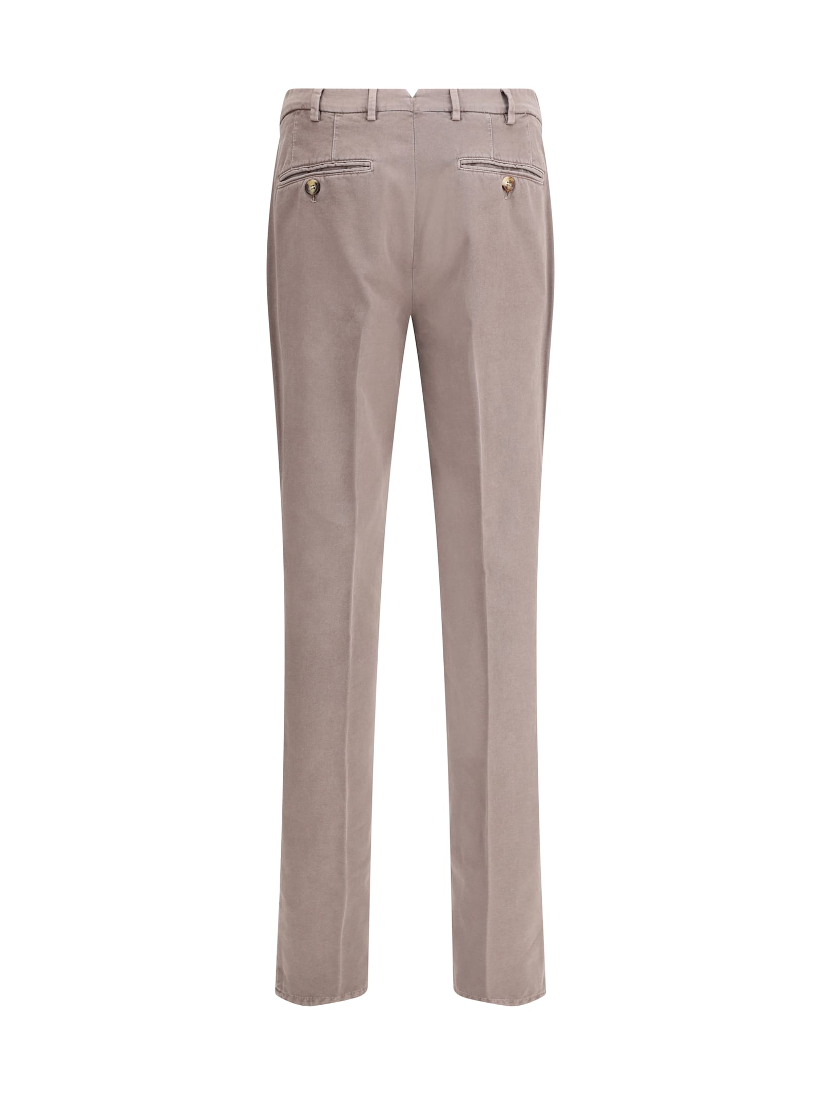Brunello Cucinelli Dyed Pants In Gray
