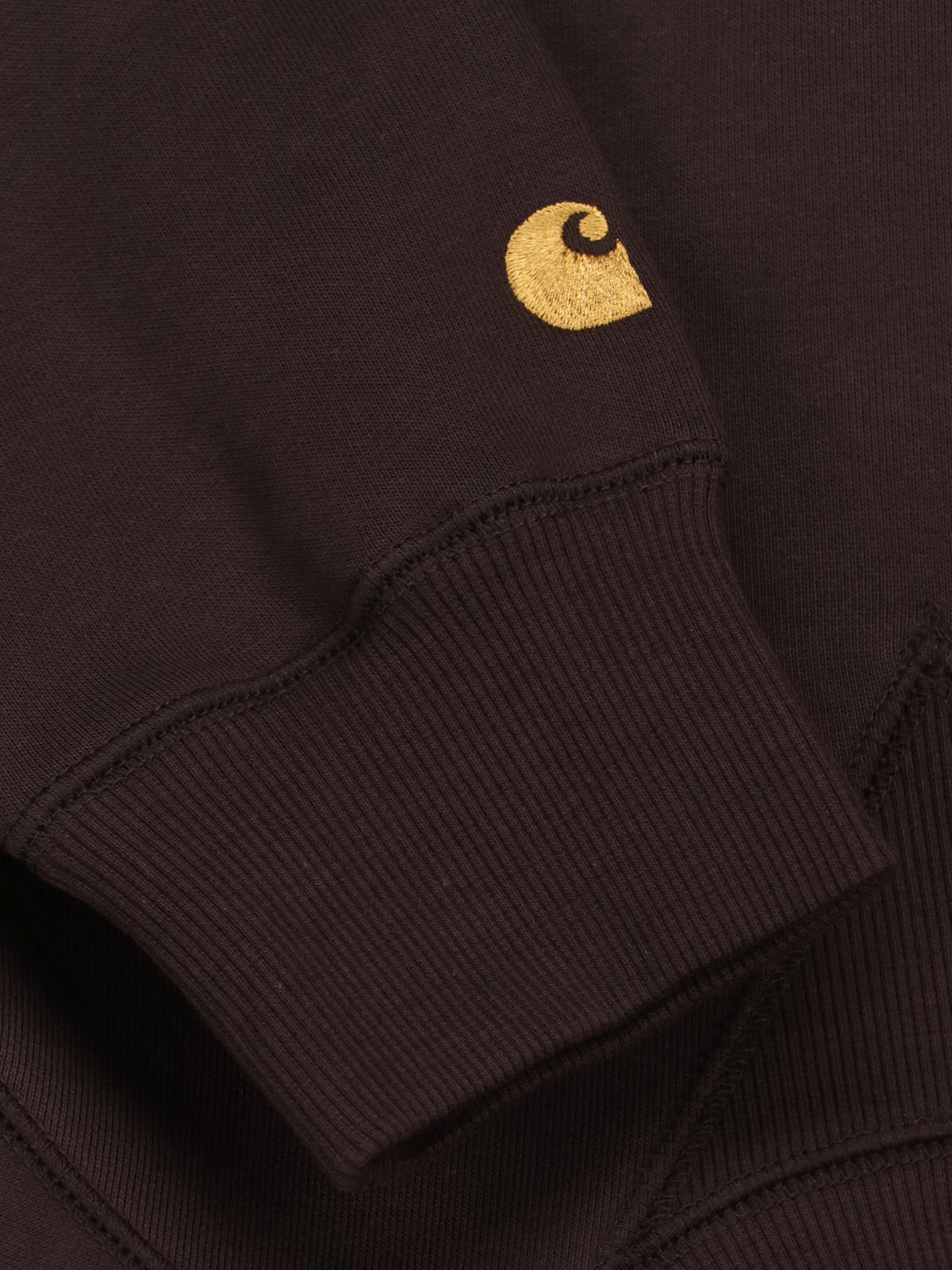 Carhartt Chase Sweatshirt In Brown