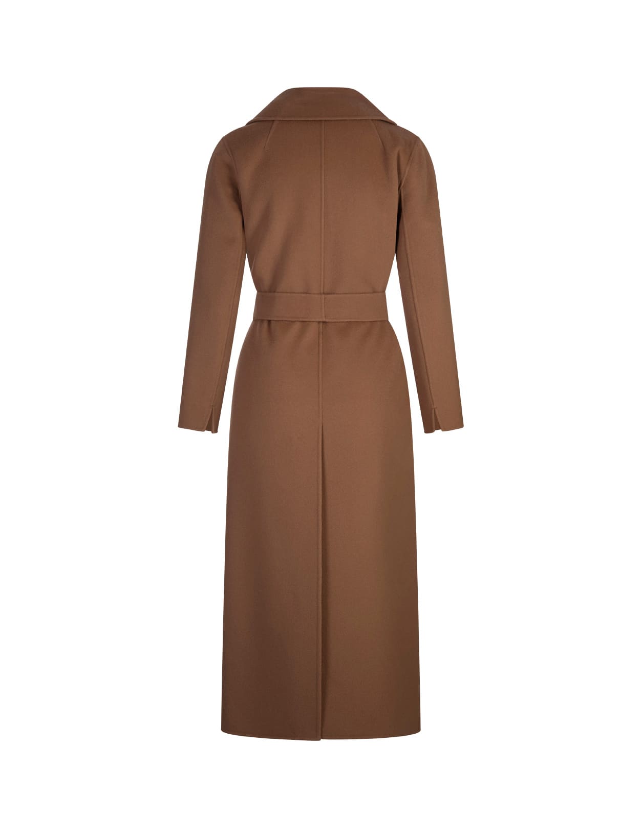 Shop 's Max Mara Camel Poldo Long Coat In Brown