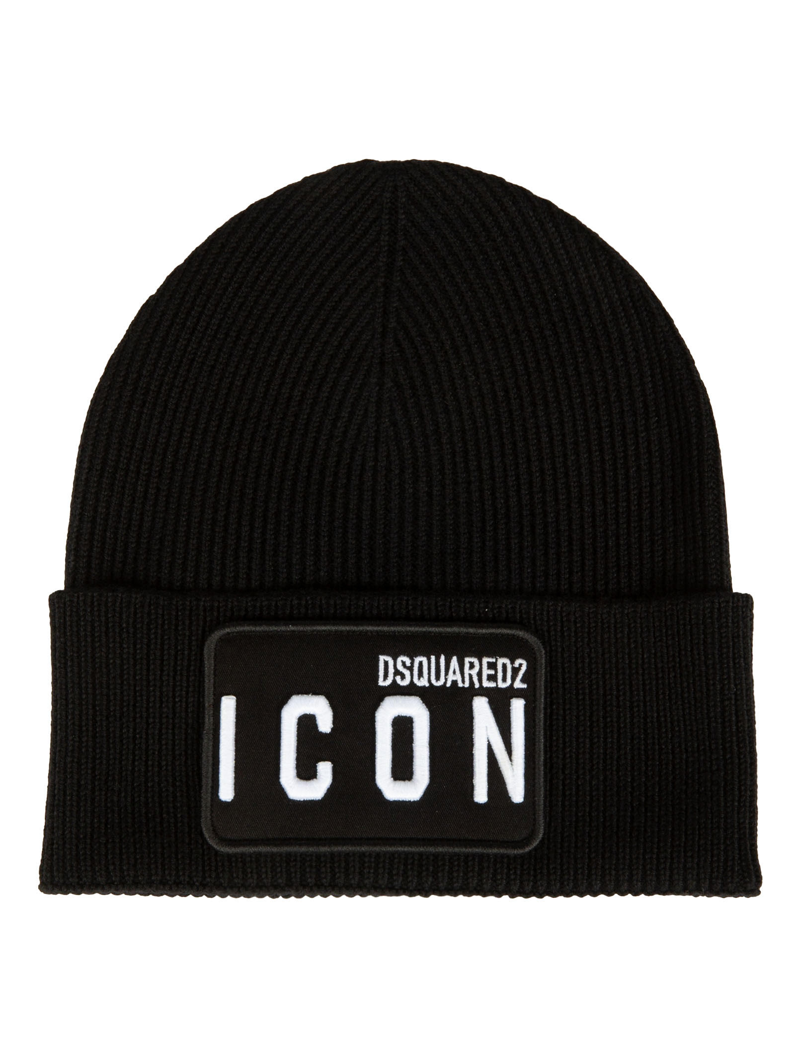 Dsquared2 Icon Logo Patched Beanie