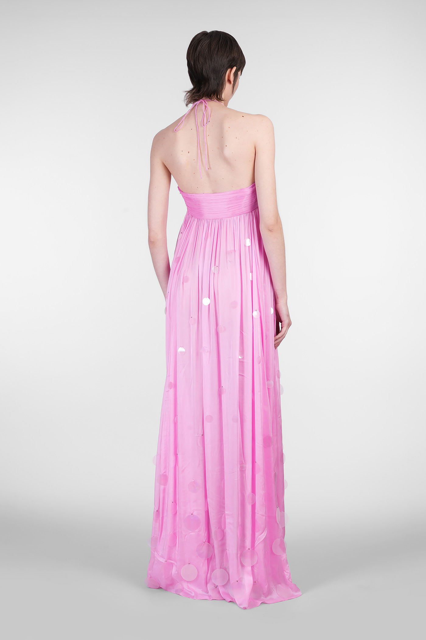 Retroféte Mathilde In Rose-pink Viscose In Pink