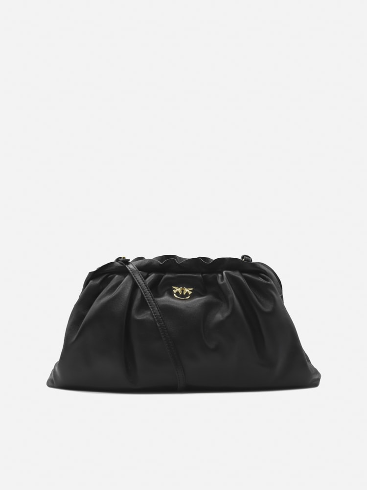 Pinko Chain Shoulder Bag In Leather