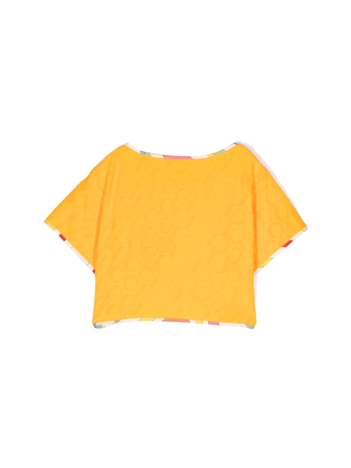 Shop Emilio Pucci T-shirt In Mustard