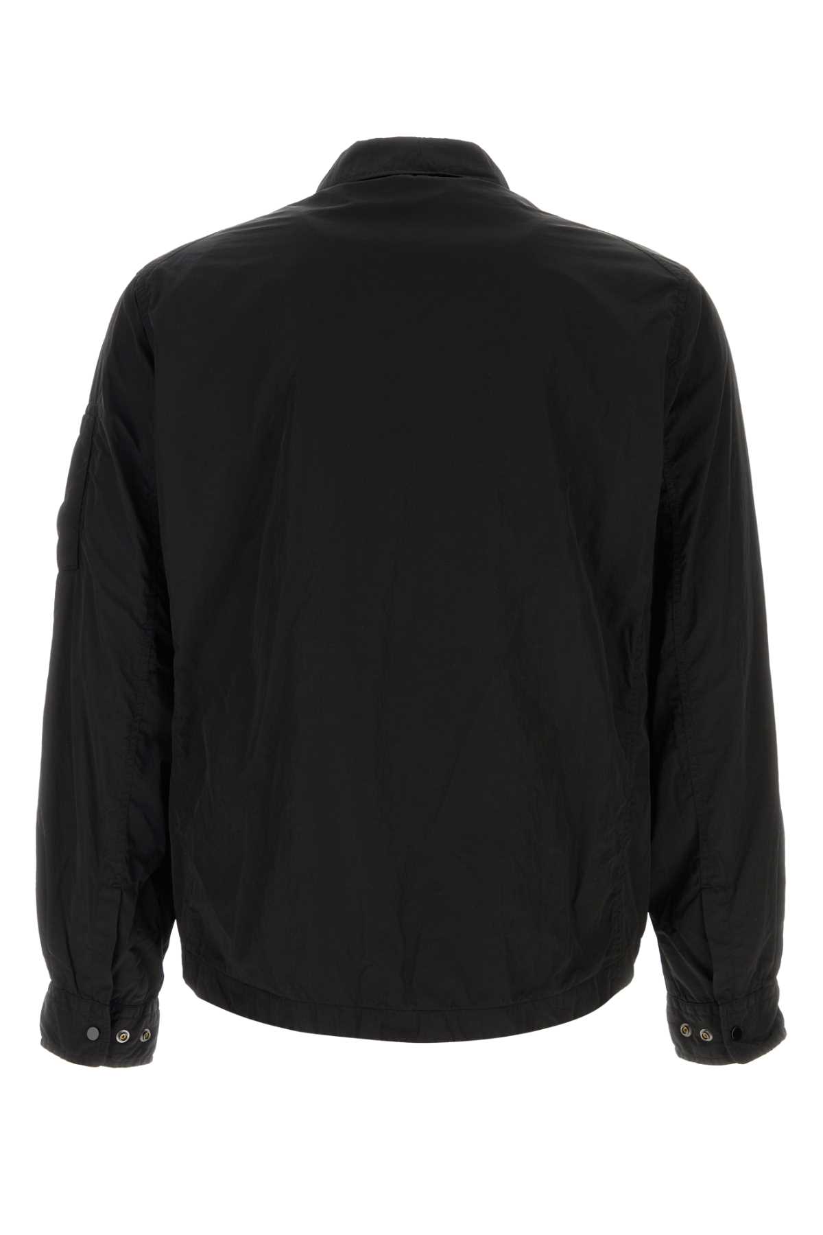 Shop C.p. Company Black Nylon Jacket