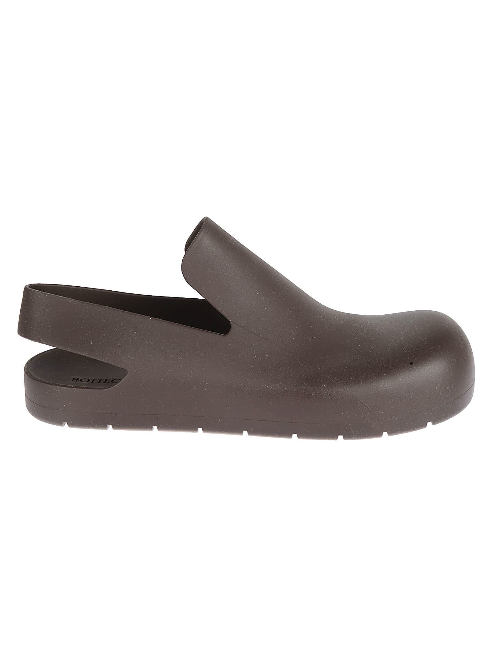 Bottega Veneta Puddle Biodegradable-rubber Slingback Sandals In Marrone