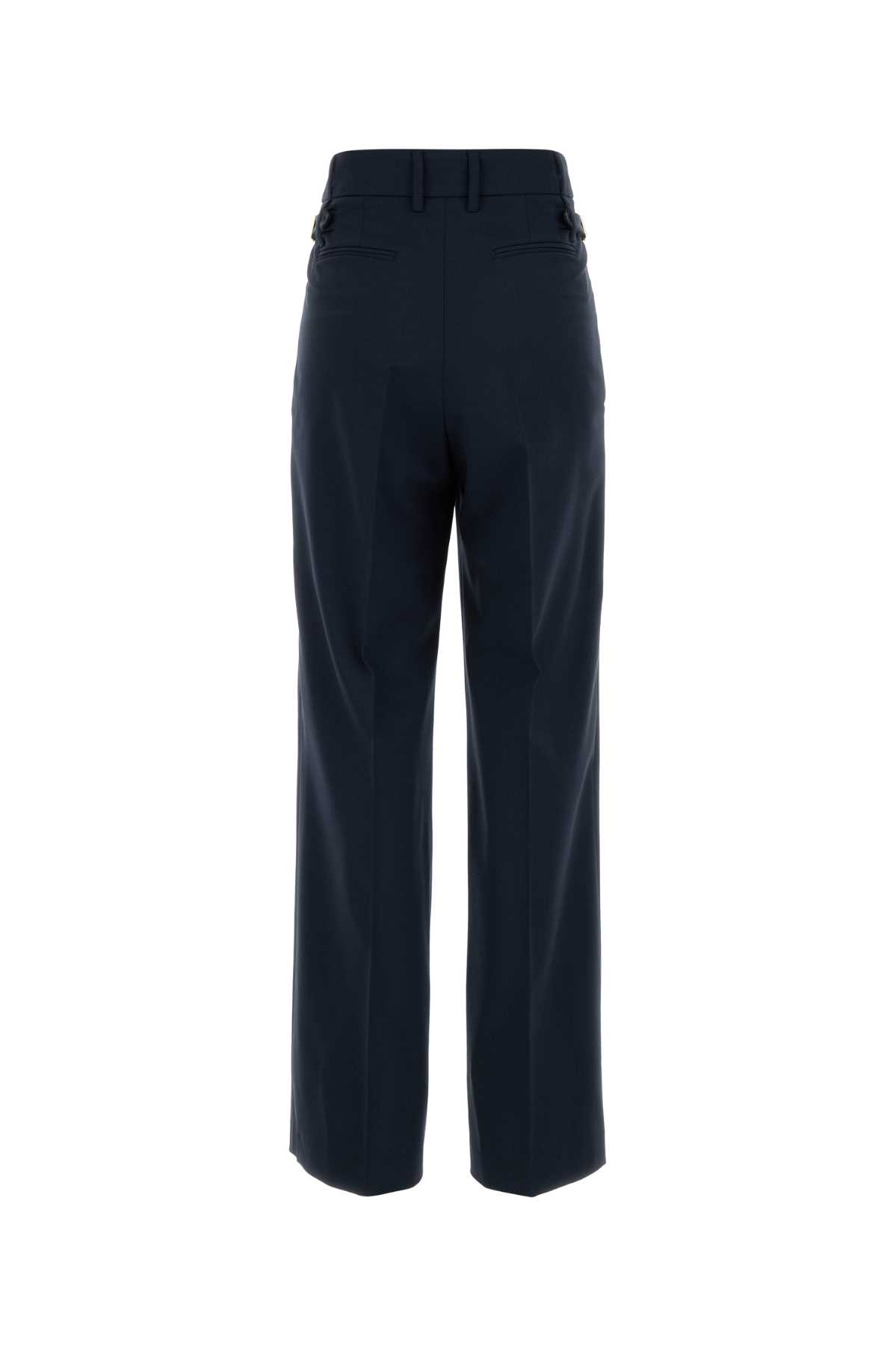 Pt Torino Wool Stretch Pant Isabel In Blue