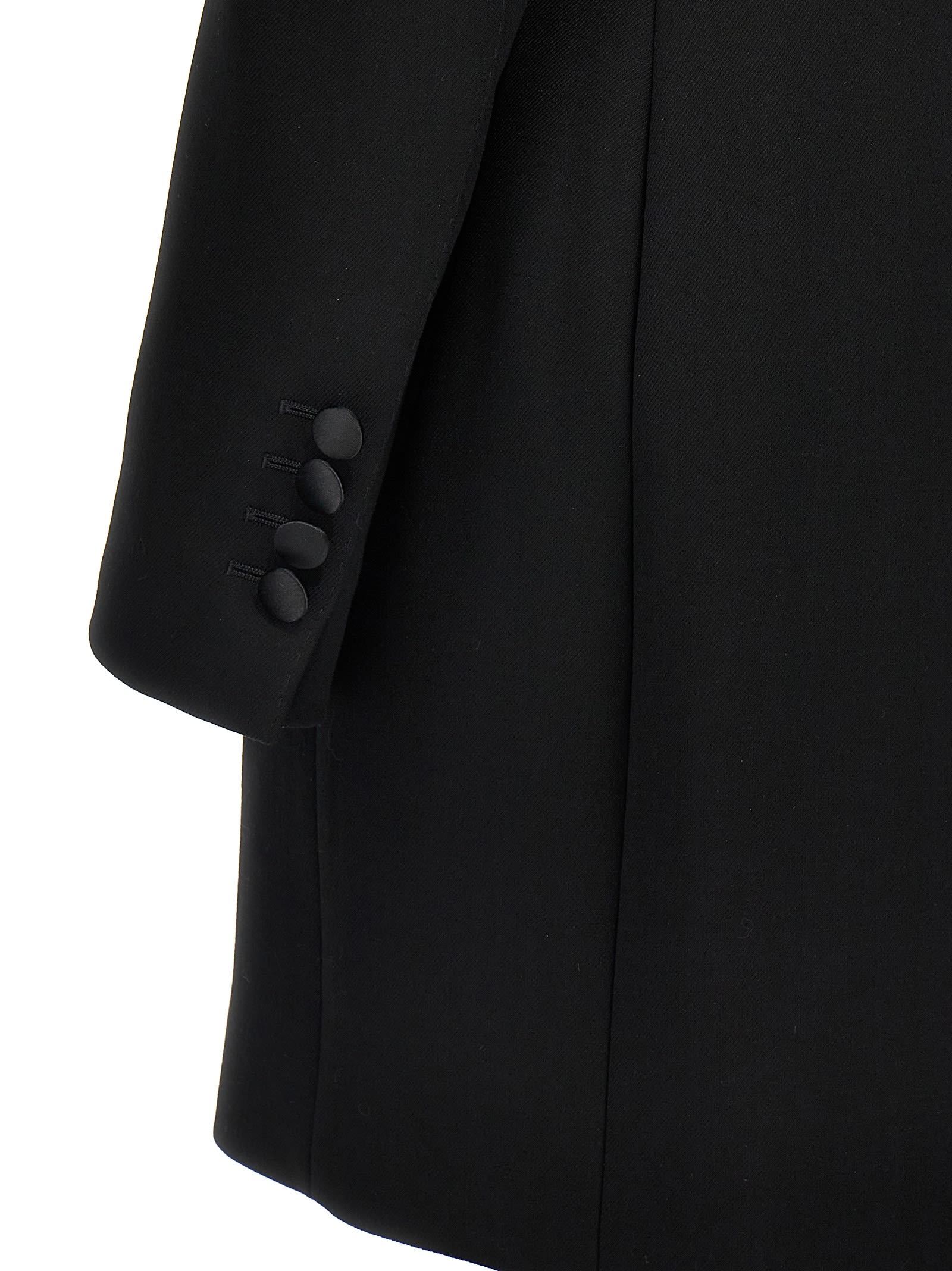 Shop Dolce & Gabbana Dolce Tuxedo Blazer In Black